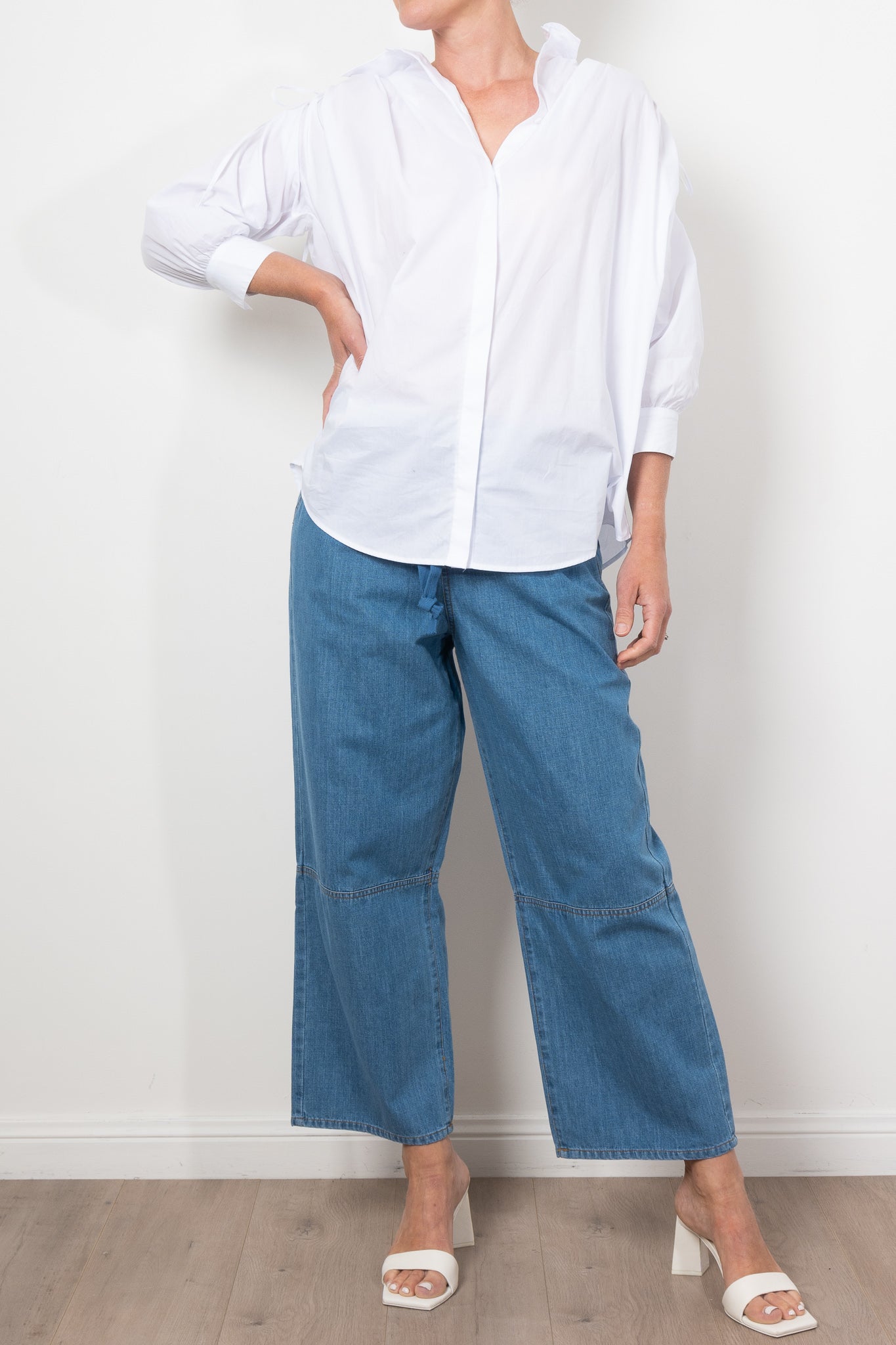 M.A. Dainty Slider Shirt - Women's Stylish Button Down Blouse for Work & Casual Wear | Perfect for Office, Date Night & Everyday Outfits