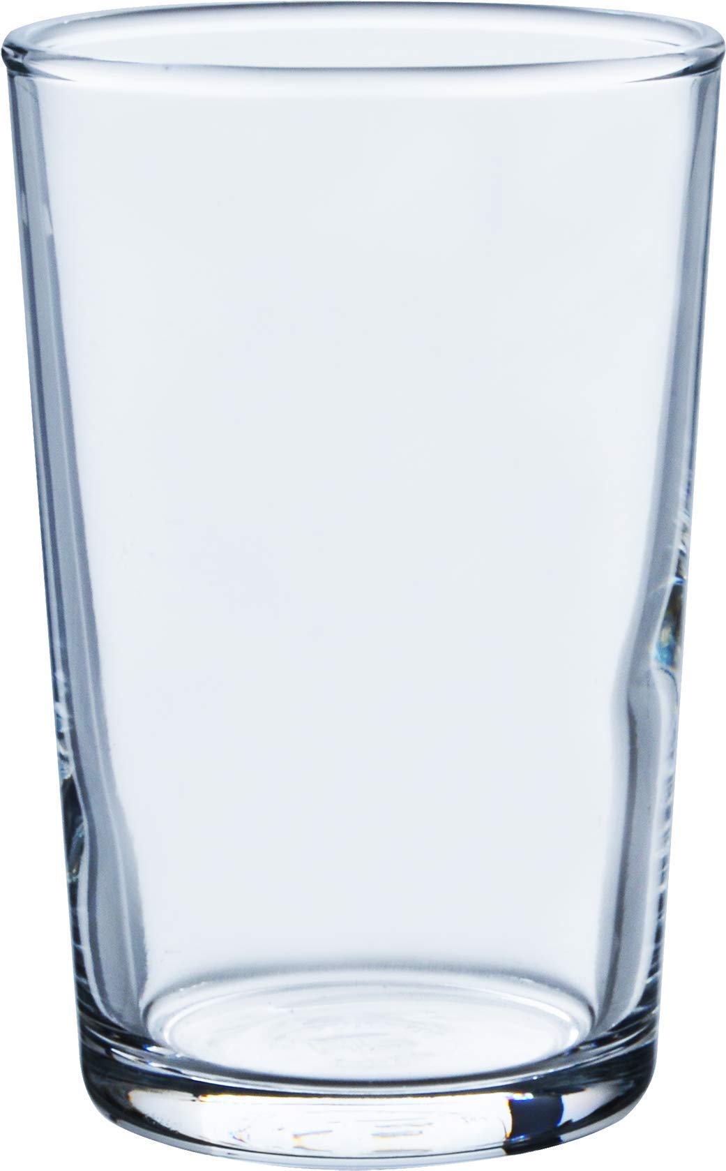 Toyo Sasaki Glass 01106HS 6.1 fl oz (170 ml) Shatter-Resistant Tumbler Set of 6 - Dishwasher Safe Japanese Glass Cups for Father's Day Gift, Iced Tea, Cocktails & Everyday Drinking