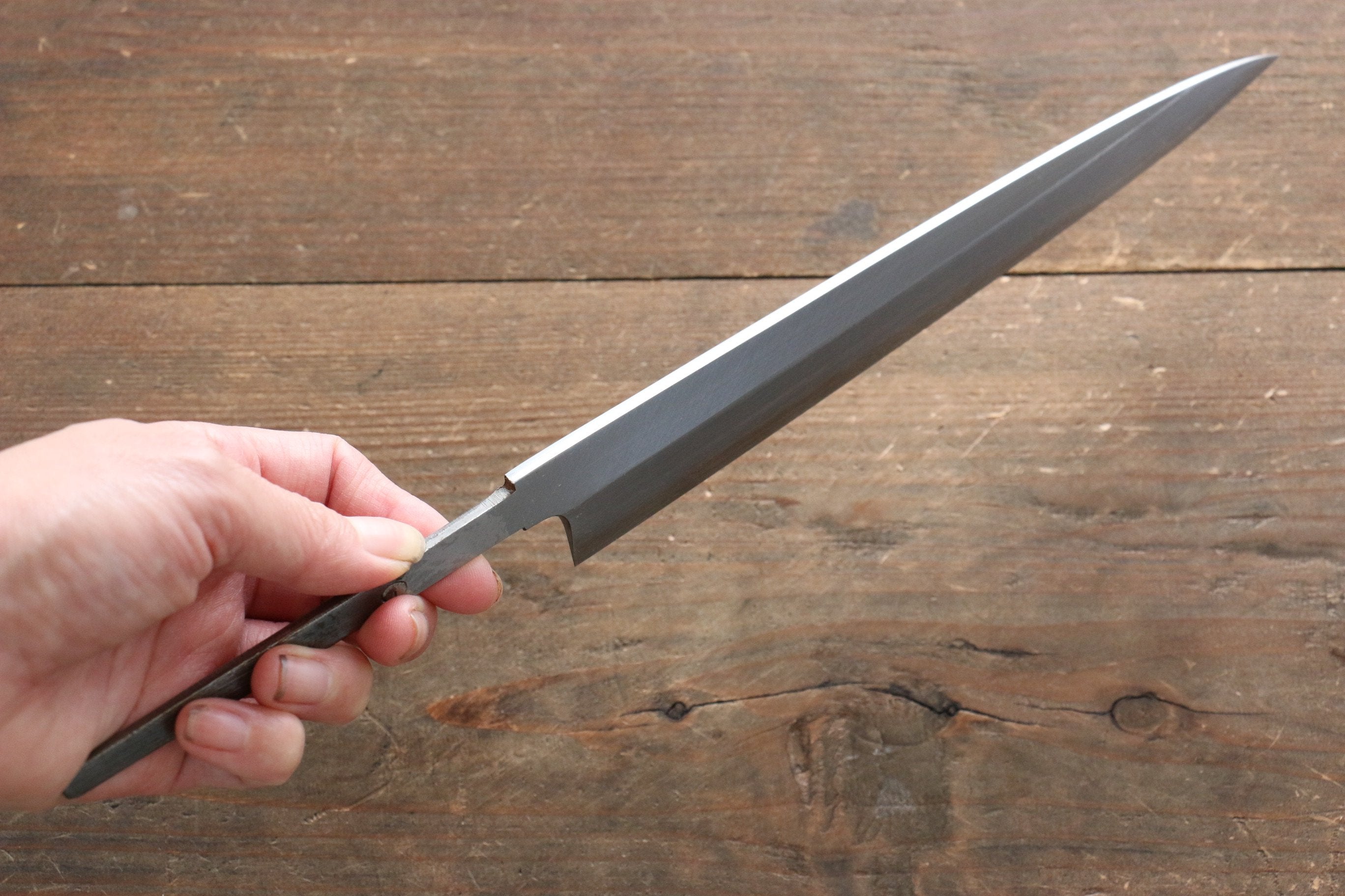 Premium Japanese Blue Steel No.1 DX Yanagiba 210mm Sushi Knife - Professional Chef Knife for Sashimi & Sushi Preparation - Perfect for Home Cooks & Restaurant Use