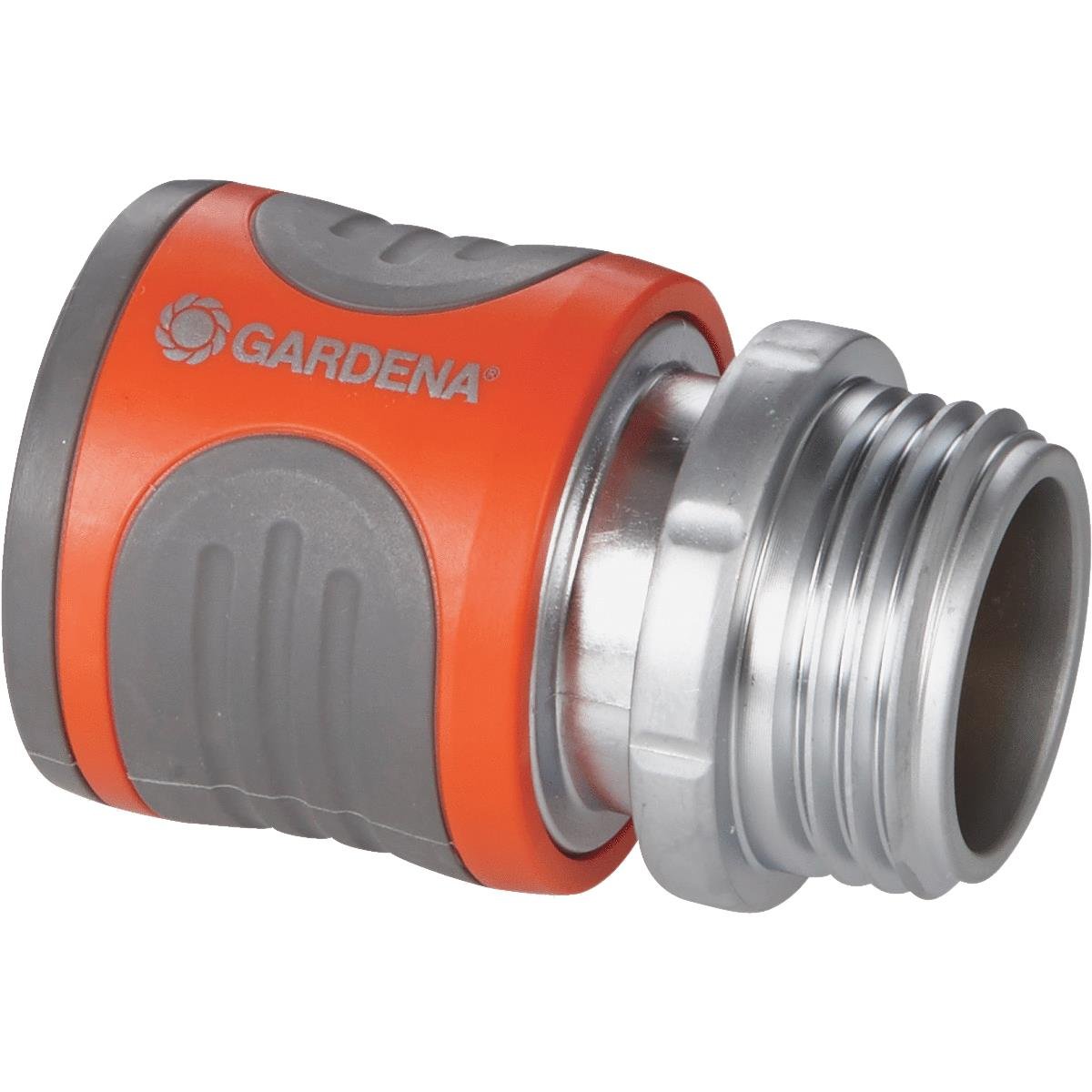 GARDENA 5-Piece Premium Metal Quick Connect Garden Hose Fittings Kit - Compatible with 5/8