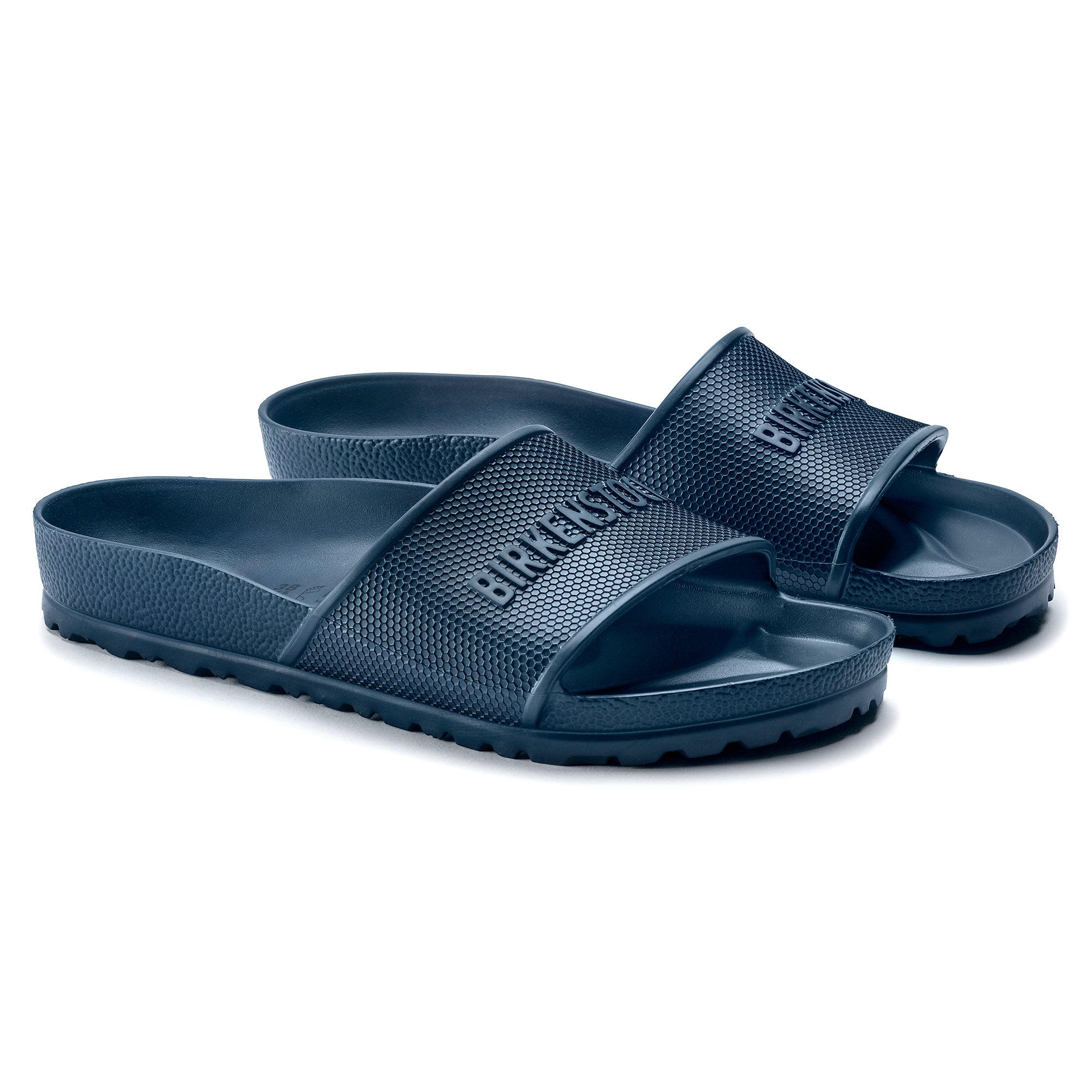 Birkenstock Barbados Eva Sandal for Women - Comfortable Navy Blue Slip-On Sandals | Perfect for Beach, Pool & Summer Vacations