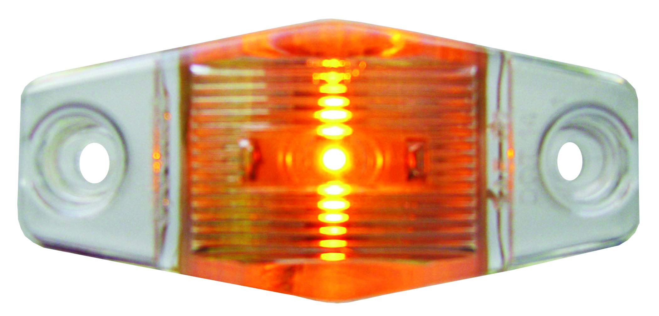 Optronics MCL99AC1BP Mini LED Marker Clearance Light - Amber Lens, Waterproof, DOT Certified for Trucks, Trailers & RVs - Perfect for Night Driving & Safety Visibility