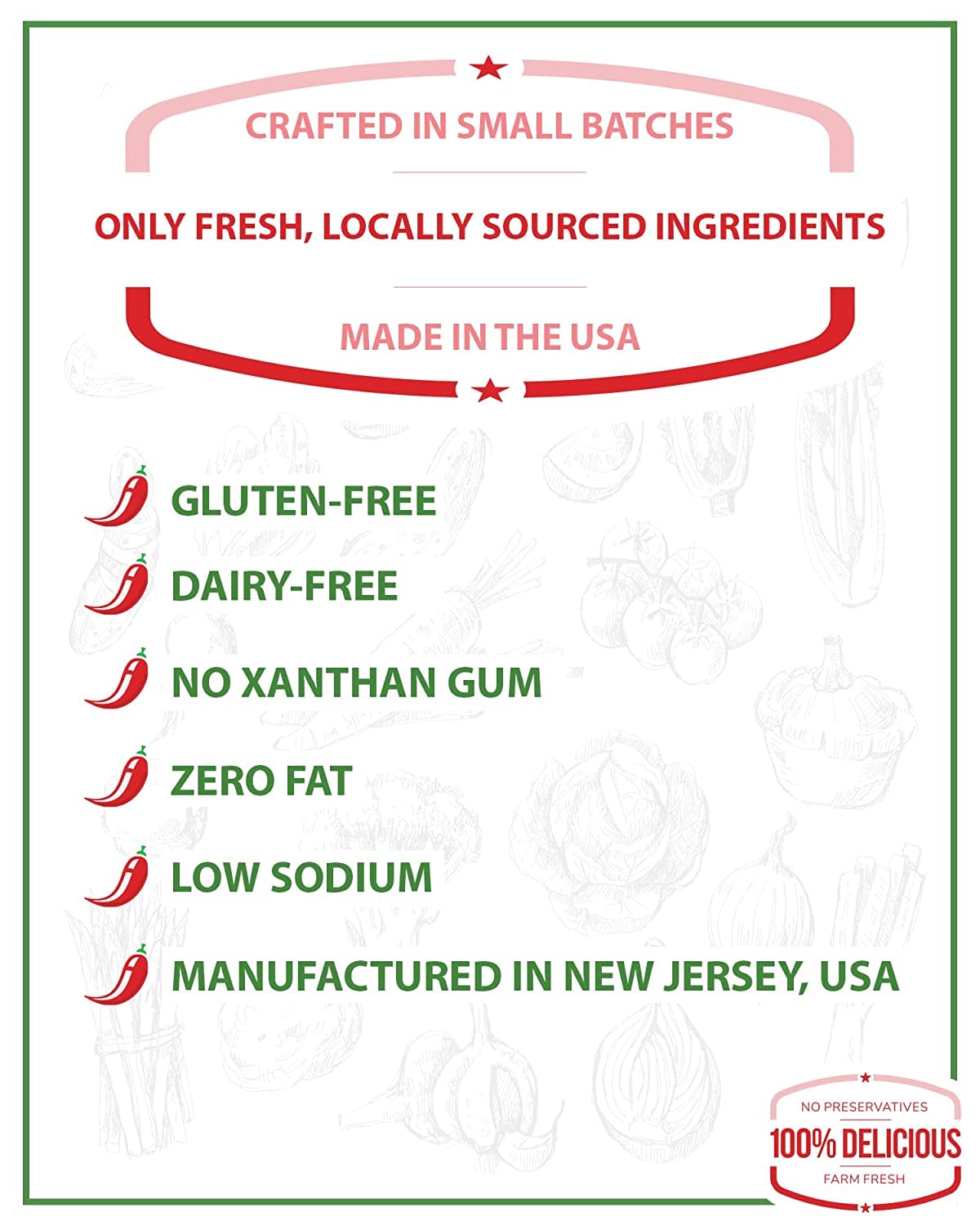 Jersey Girl Hot Sauce Co - Sizzlin' Original All Natural Low Sodium Hot Sauce with Trinidad Scorpion, Long Hots & Habanero Peppers - 5 oz (Pack of 2) - Perfect for Tacos, Wings & Grilling