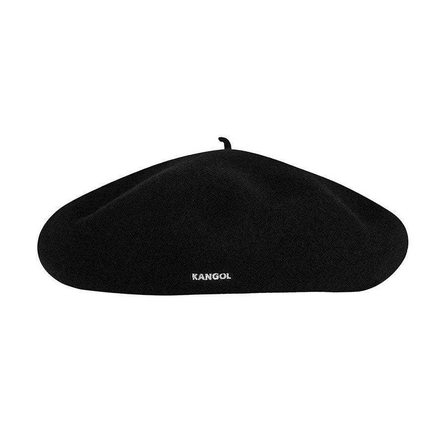 KANGOL Anglobasque Beret - Classic Black Wool French Hat for Men & Women | Vintage Style, Soft & Warm | Perfect for Fall, Winter & Fashion Outfits