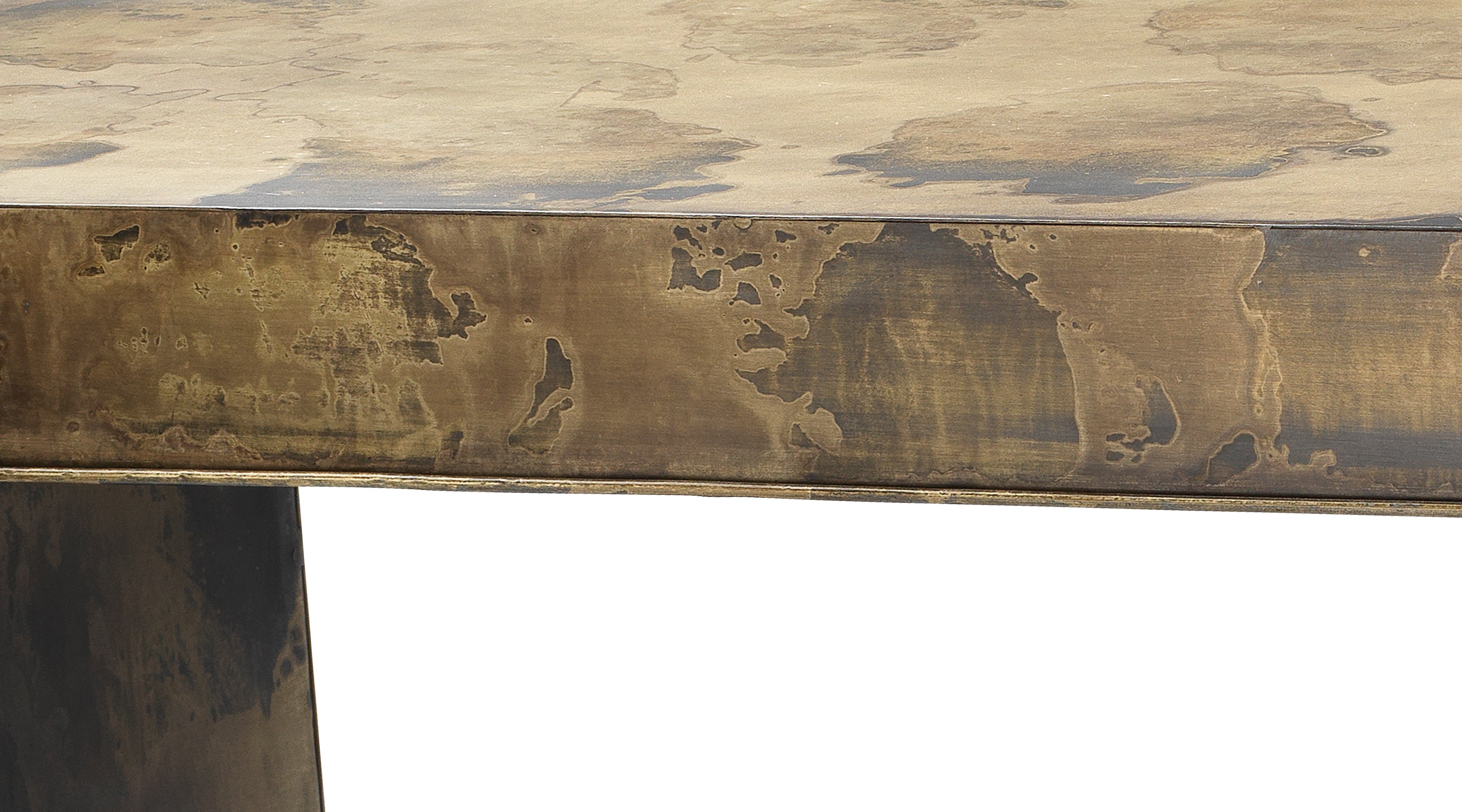 Charlemagne Console Table - Elegant Entryway Table with Wooden Frame & Marble Top - Perfect for Hallway, Living Room & Home Decor