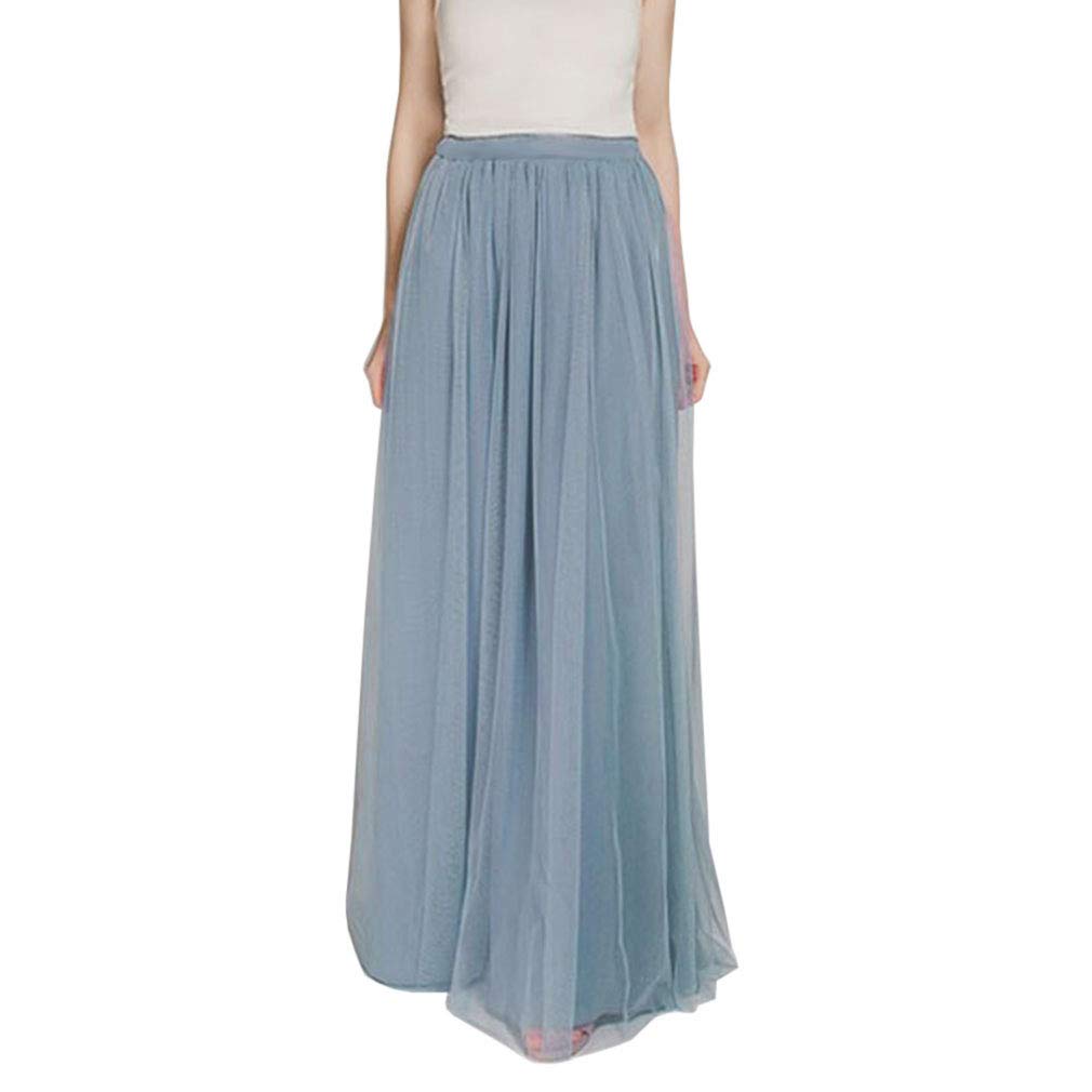 WDPL 3-Layer Soft Tulle Maxi Skirt for Women | Elegant Long Wedding Bridal Skirt | Perfect for Bridal Showers, Beach Weddings & Formal Events
