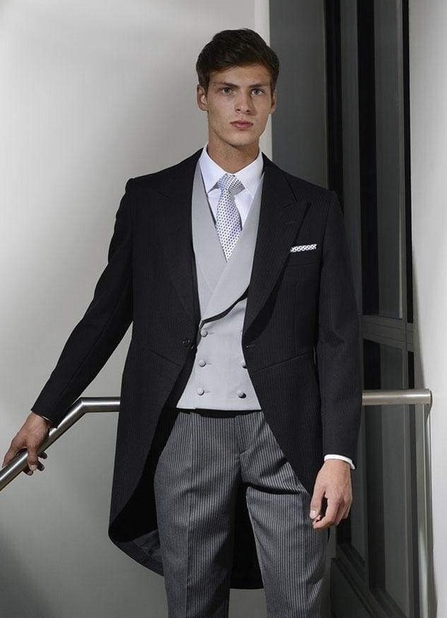 Heirloom Dove Grey Double Breasted 100% Wool Waistcoat Vest for Men - Premium Formal Wear for Weddings, Business Meetings & Special Occasions