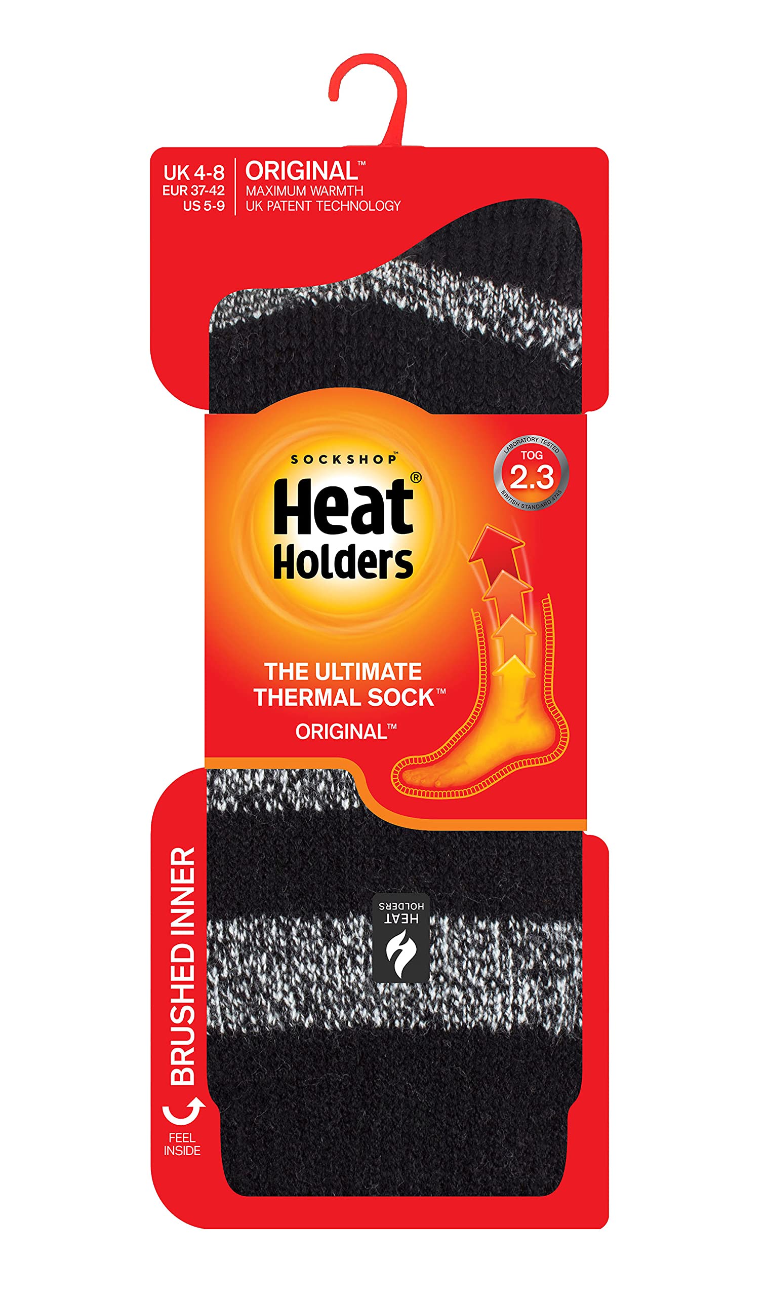 HEAT HOLDERS Women's Fleece Insulated Thermal Socks - Ultra Warm Fuzzy Boot Socks for Winter | Perfect for Cold Weather, Snow Boots & Cozy Indoor Wear