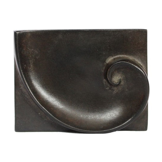 Heloise Crista Spiral Paperweight Shelf Sculpture - Elegant Home & Office Desk Decor for Books, Documents & Stationery