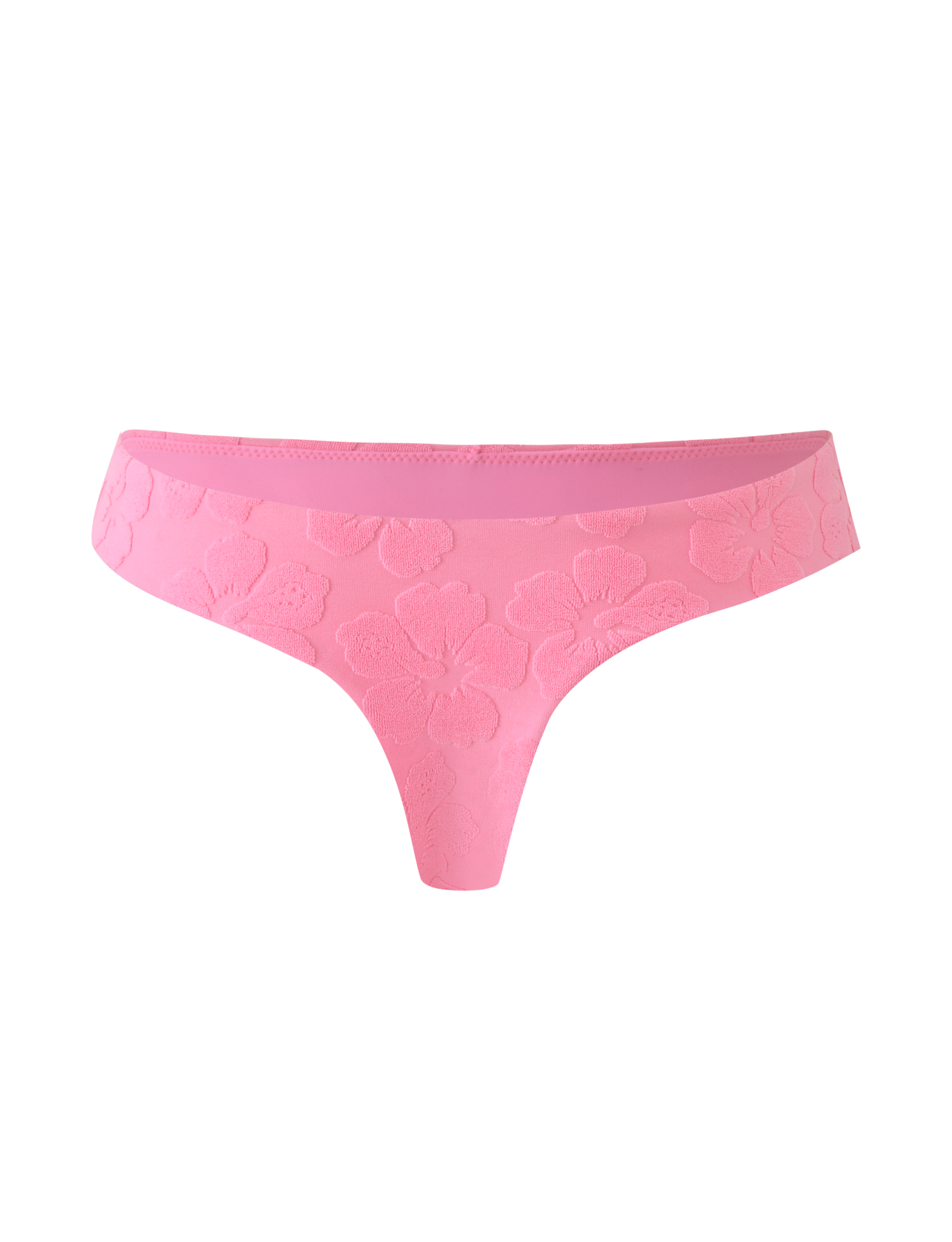 FIORA BIKINI BOTTOM in Baby Pink - Women's High Waisted Swimwear for Beach, Pool & Summer Vacations