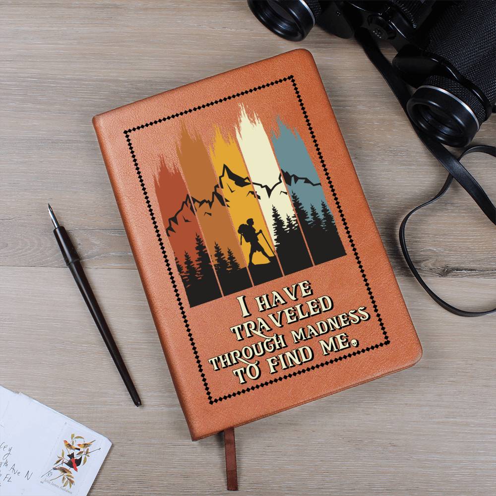 Premium Leather Travel Journal Notebook - Handmade Vintage Writing Diary for Men & Women - Perfect for Adventure, Hiking, Camping & Personal Reflection