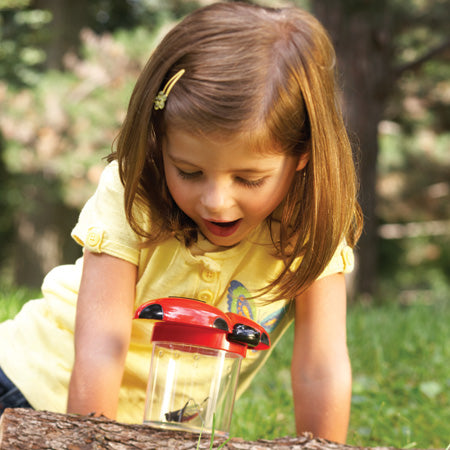 Big View Bug Jar - Clear Insect Catching Container for Kids & Outdoor Exploration - Perfect for Science Class, Nature Study, and Backyard Adventures