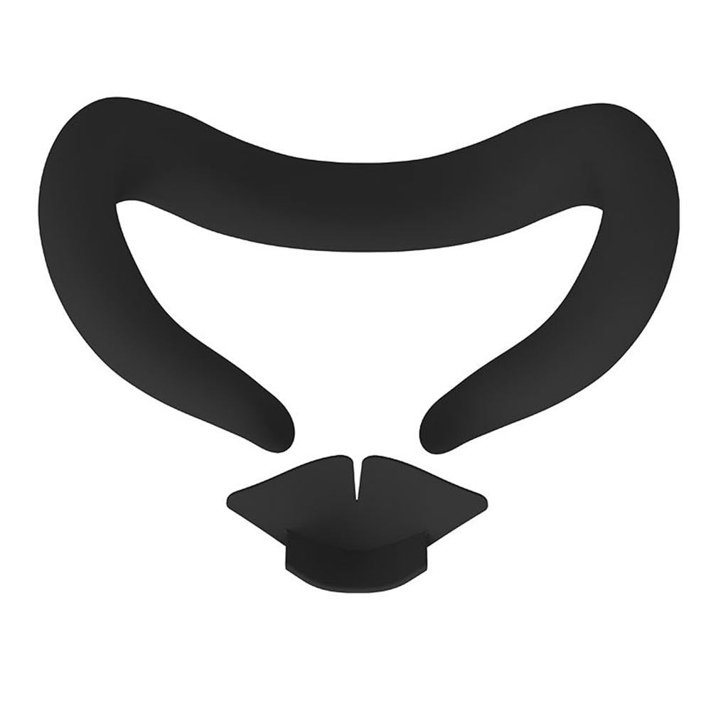 Meta Quest 3 VR Face Cover - Sweat & Dust Resistant Silicone Face Mask & Eye Pad Replacement Accessories for Enhanced Comfort - Perfect for Gaming, Fitness & Virtual Reality Experiences