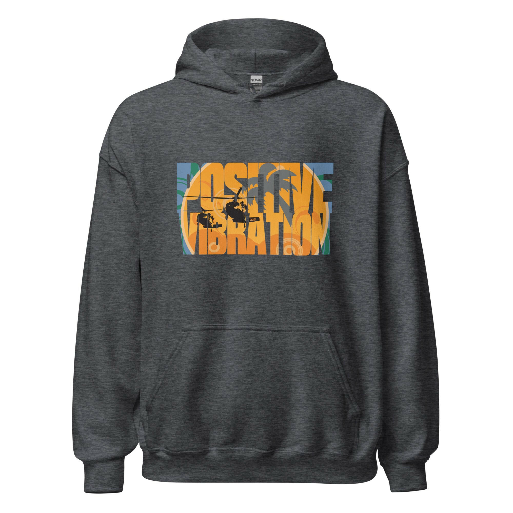 Blackhawk Positive Vibration Hoodie - Cozy Pullover Sweatshirt for Men & Women | Perfect for Casual Wear, Street Style & Outdoor Activities