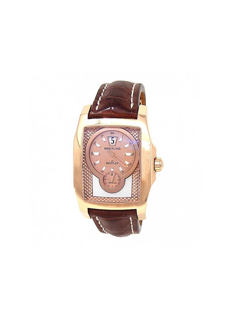 Breitling for Bentley Flying B Jump Hour 18K Rose Gold Men's Luxury Watch - Perfect for Business Meetings, Formal Events & Collector's Display