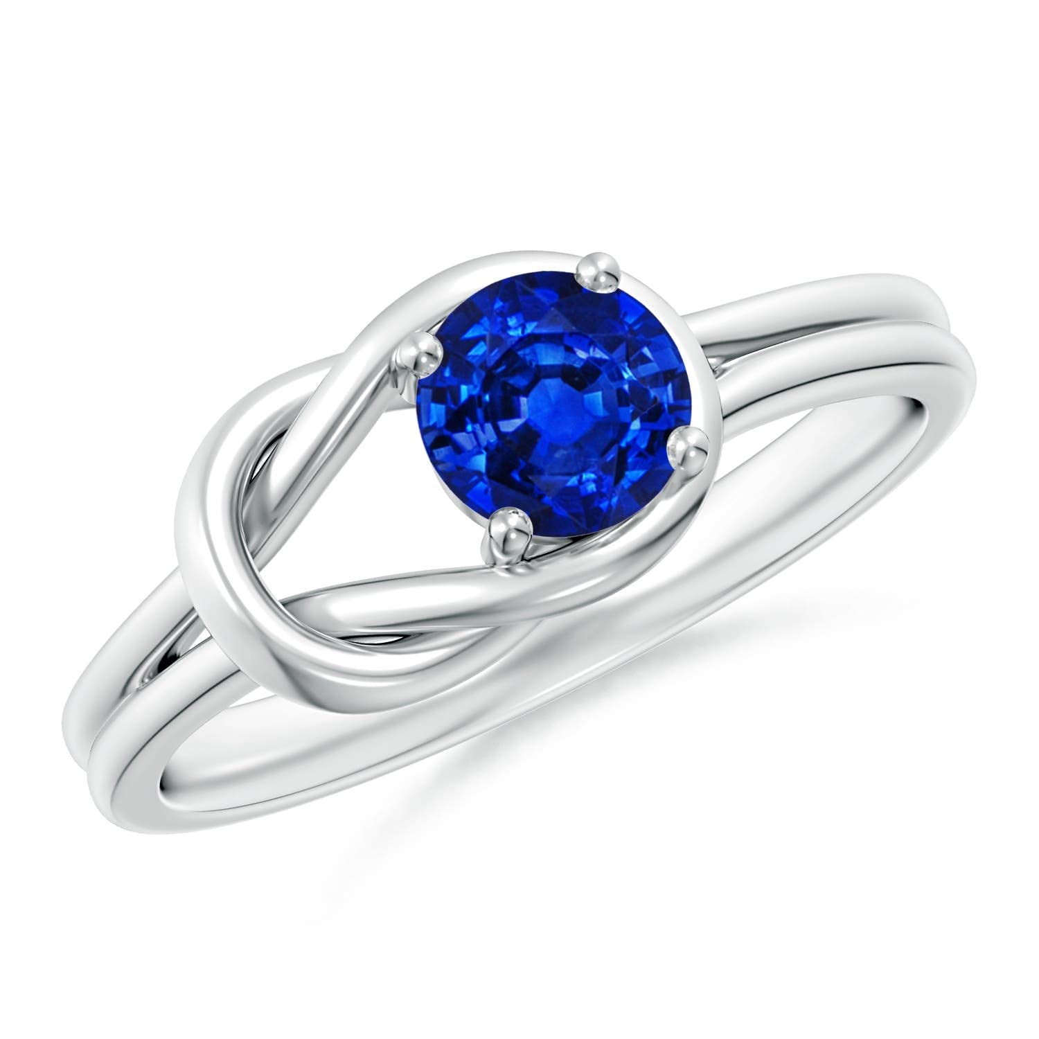 Natural Blue Sapphire Solitaire Ring for Women - Sterling Silver, 14K Gold & Platinum Options | September Birthstone Jewelry Gift for Her | Elegant Ring for Birthday, Wedding, Anniversary & Engagement | Perfect for Everyday Wear, Date Nights & Special Occasions
