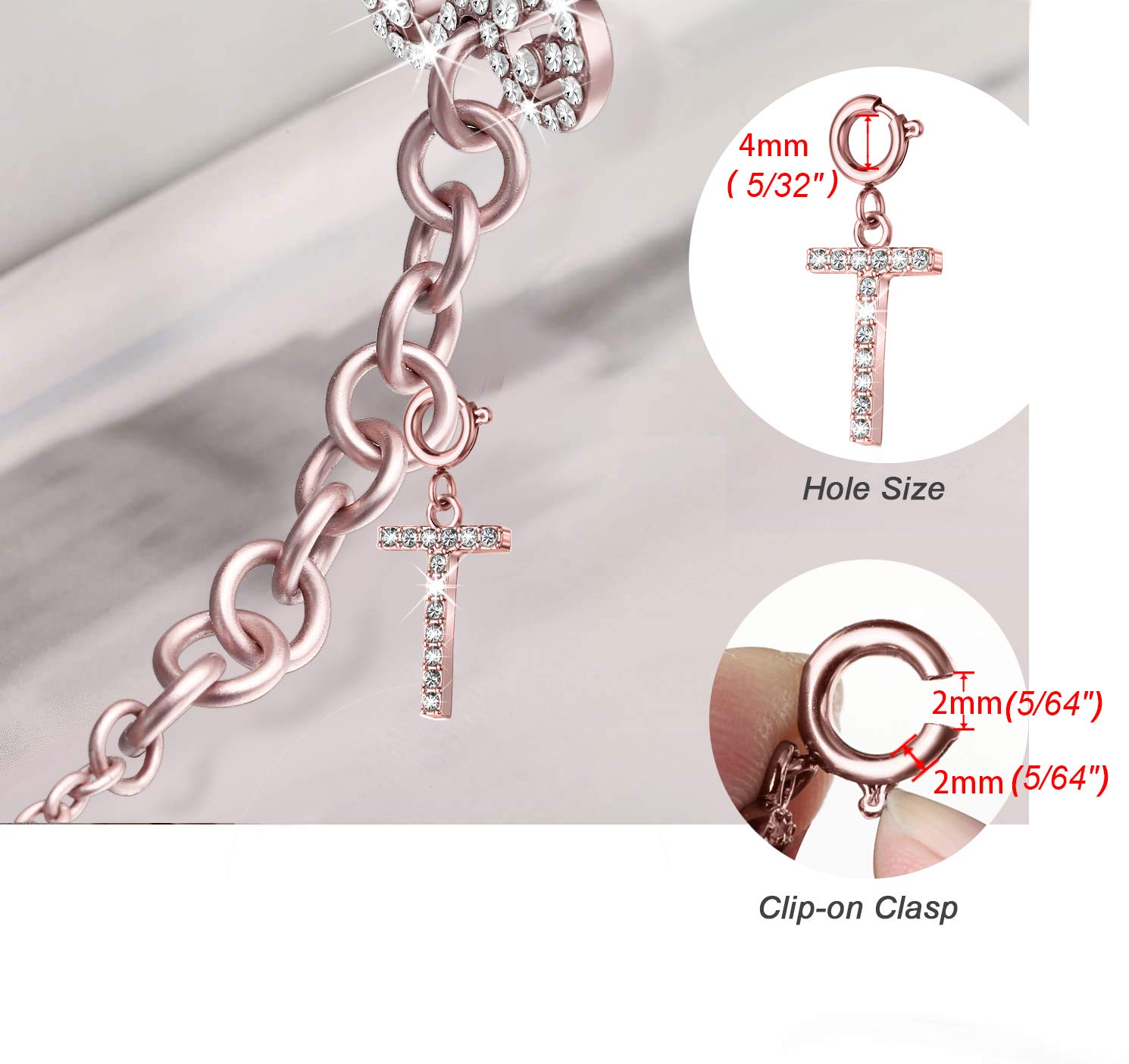 Secbolt Charms for Apple Watch Band - Interchangeable Charms Accessories for Women - Perfect for Workouts, Daily Wear & Fashion Styling
