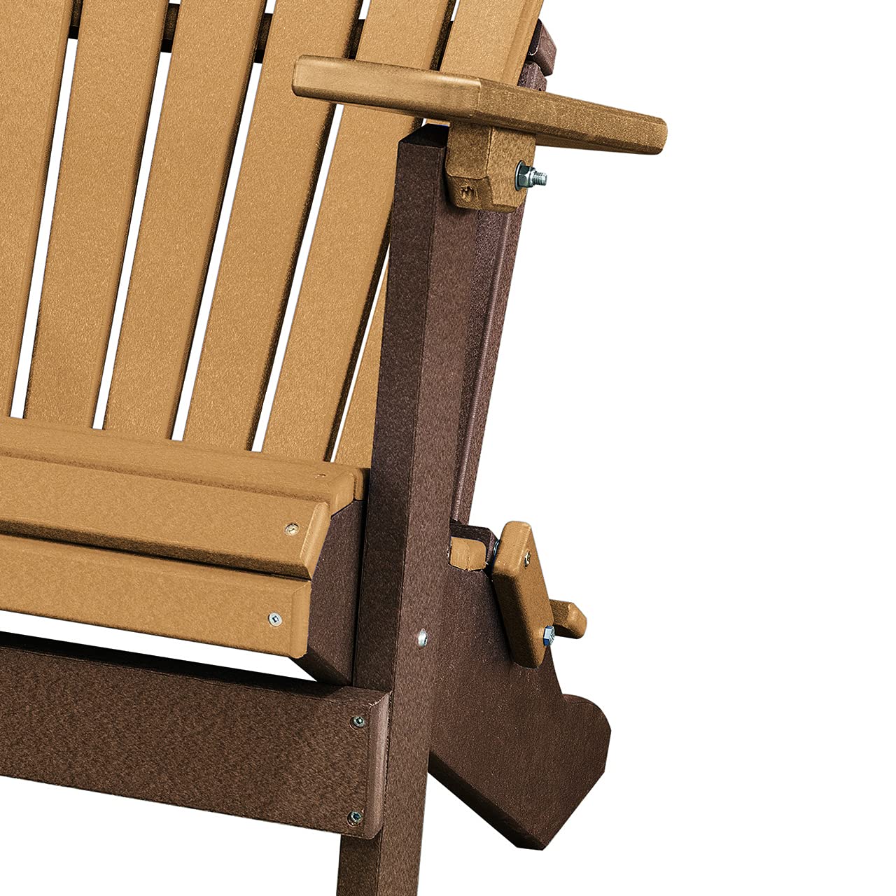 Premium Cedar Folding Adirondack Chair - OS Home & Office 519CTB, One Size, Tudor Brown - Perfect for Patio, Garden, Poolside & Outdoor Relaxation