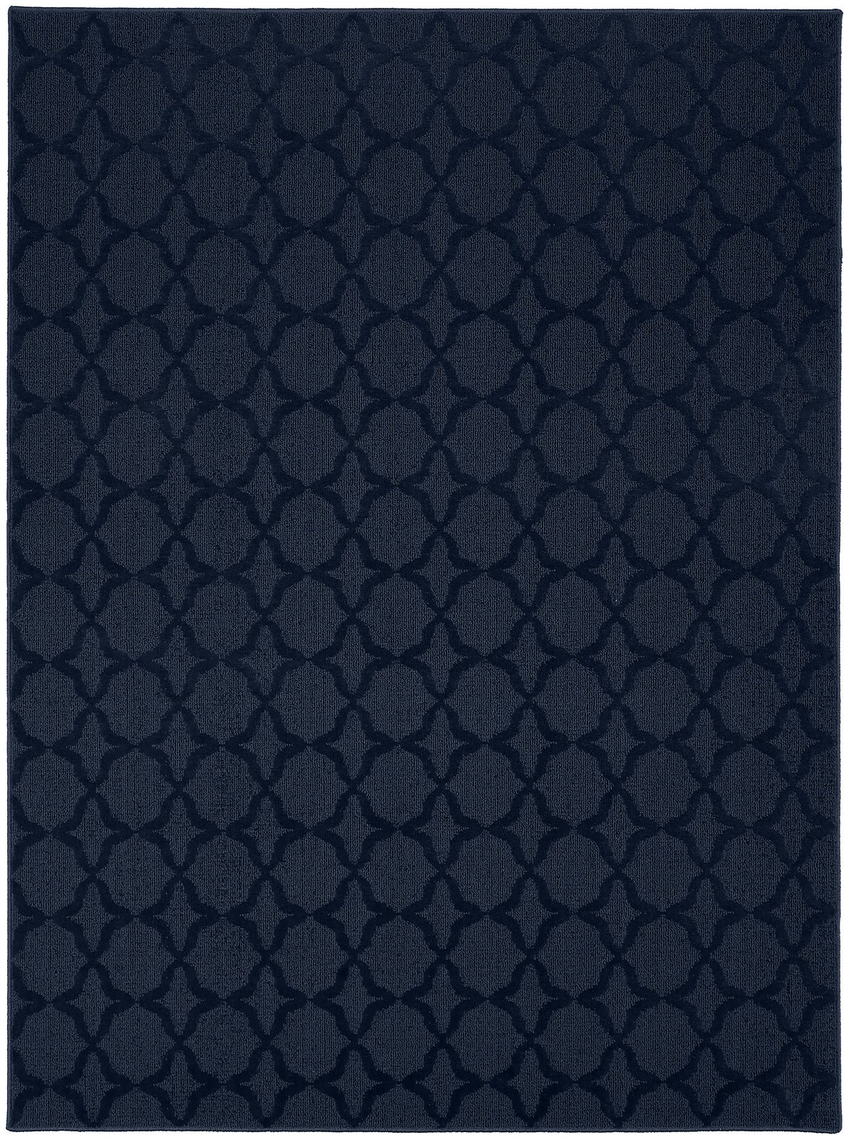 Garland Rug Sparta Area Rug 12x12 Feet Navy Blue - Soft & Durable Indoor Rug for Living Room, Bedroom, Dining Room - CL100N14414410
