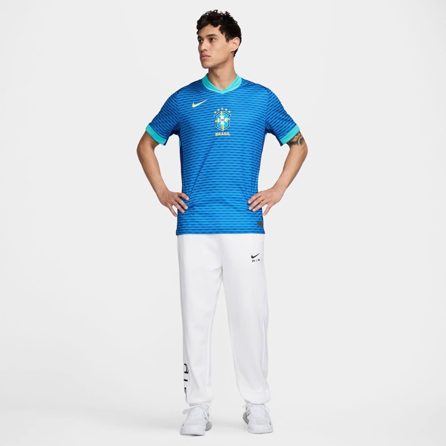 Brazil 2024 Stadium Away Soccer Jersey - Authentic National Team Football Shirt for Fans & Players - Perfect for Matches, Training & Fan Events