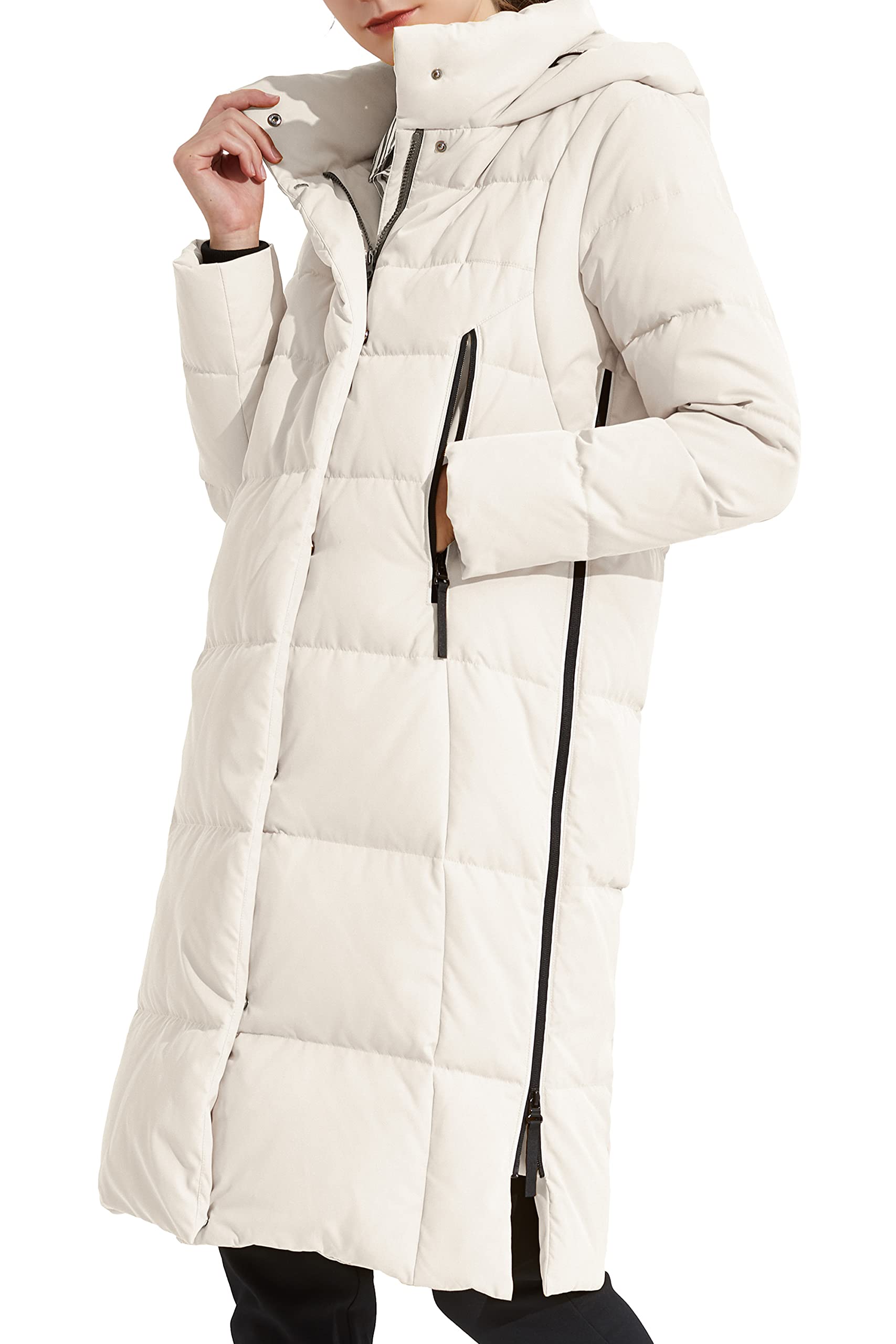 Orolay Women's Thickened Down Jacket - Winter Warm Hooded Puffer Coat for Cold Weather | Outdoor Activities, Snow Sports & Daily Wear