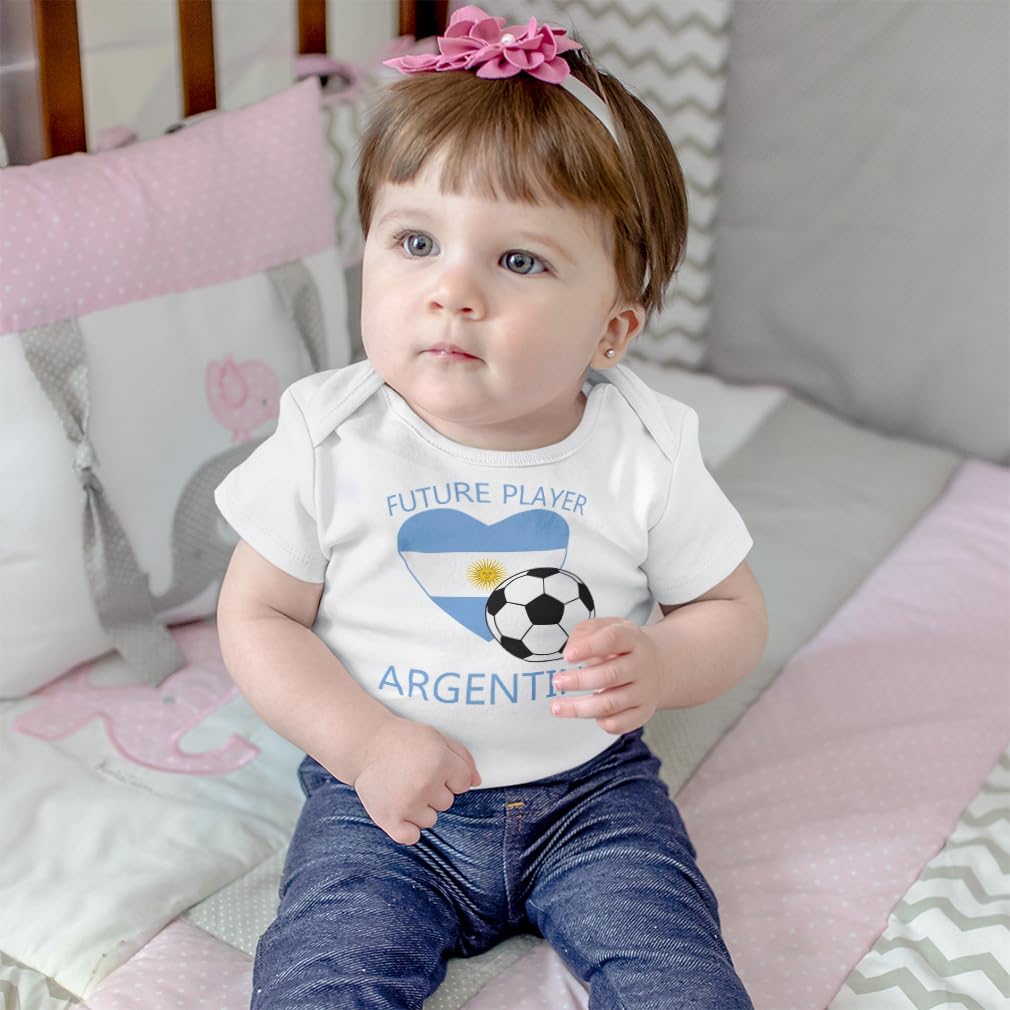 Argentina America Cup Baby Bodysuit - Future Soccer Player Outfit for Boys & Girls | Cute Infant Clothes for Football Fans & Game Day