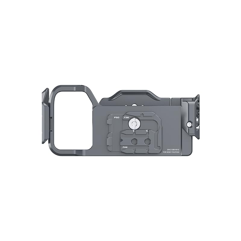F22 F38 F50 Quick Release Camera Cage V2 for Sony FX3 FX30 - Professional Aluminum Alloy Stabilizer Rig with Cold Shoe Mount | Perfect for Vlogging, Filmmaking & DSLR Video Production