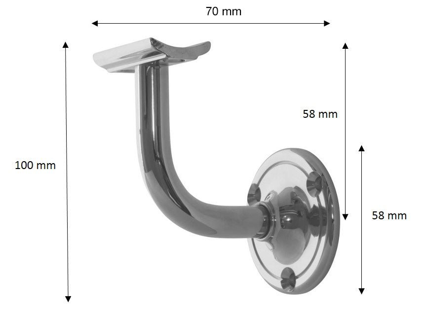 Nickel LED Strip Holder - Durable Mounting Bracket for LED Light Strips - Perfect for Home, Kitchen, Cabinet, and DIY Lighting Projects