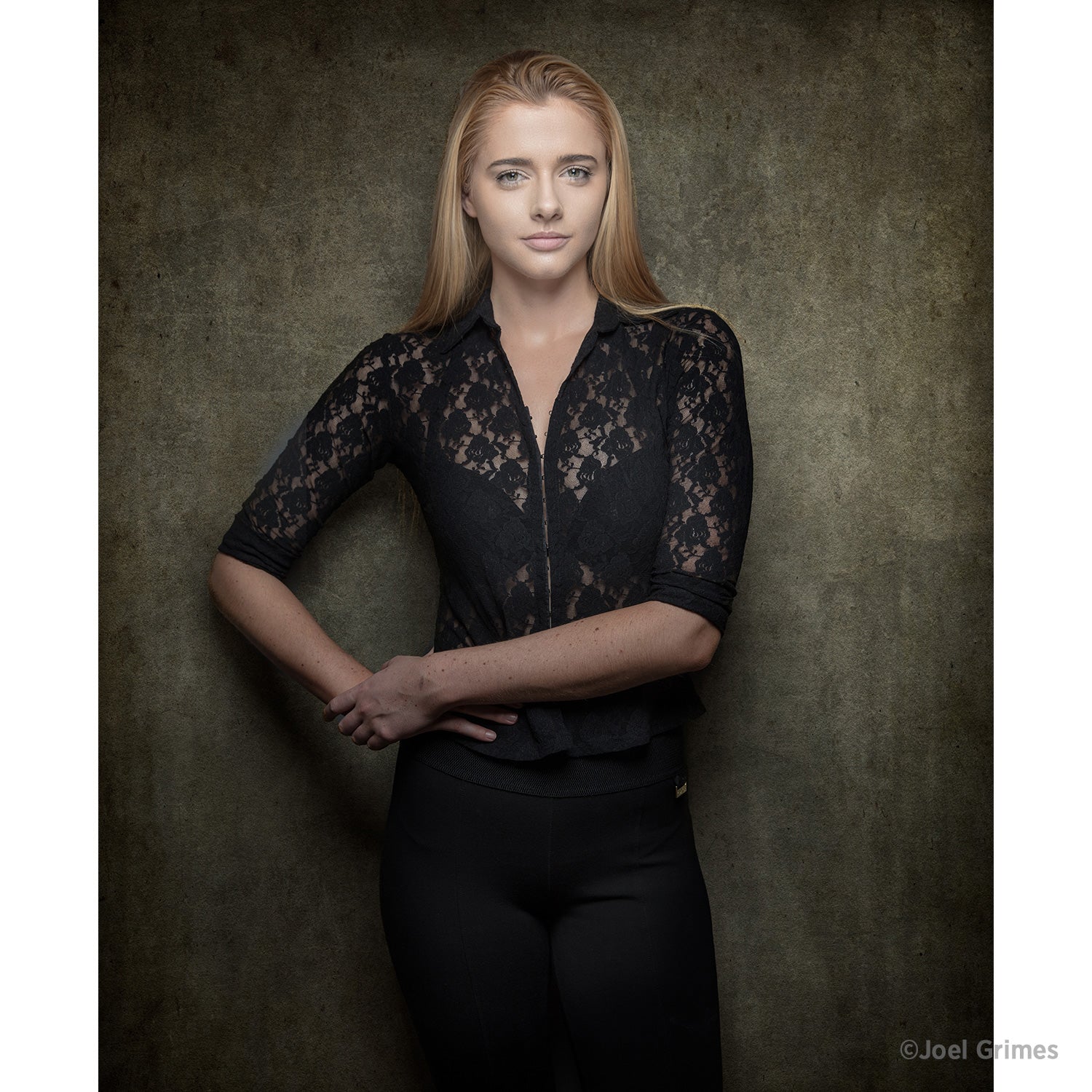 Joel Grimes X Drop Fabric Backdrop - 5' x 7' Parchment Paper for Photography & Video Shoots - Perfect for Studio, Portrait, and Product Photography