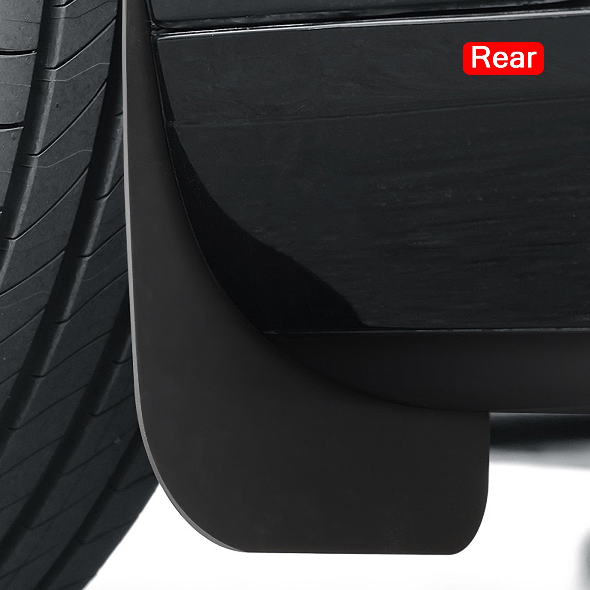 2024+ Tesla Model 3 Highland Mud Flaps Set - Splash Guards for All-Weather Protection - Perfect for Rain, Snow & Off-Road Driving