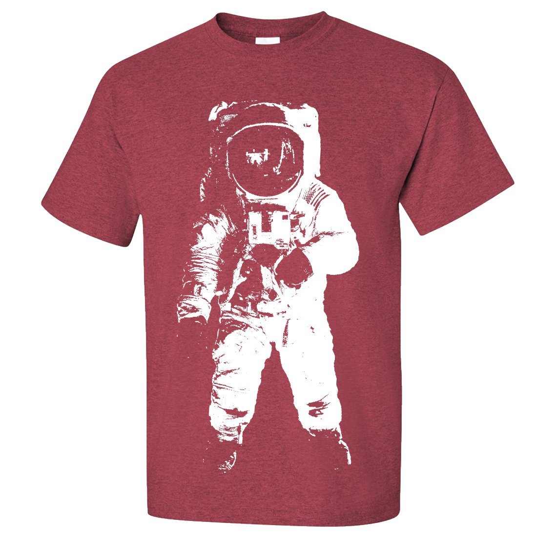 Space Astronaut Man on The Moon T-Shirt - Multiple Color Options | NASA-Inspired Graphic Tee for Space Enthusiasts & Sci-Fi Fans | Perfect for Casual Wear, Cosplay & Gift Giving