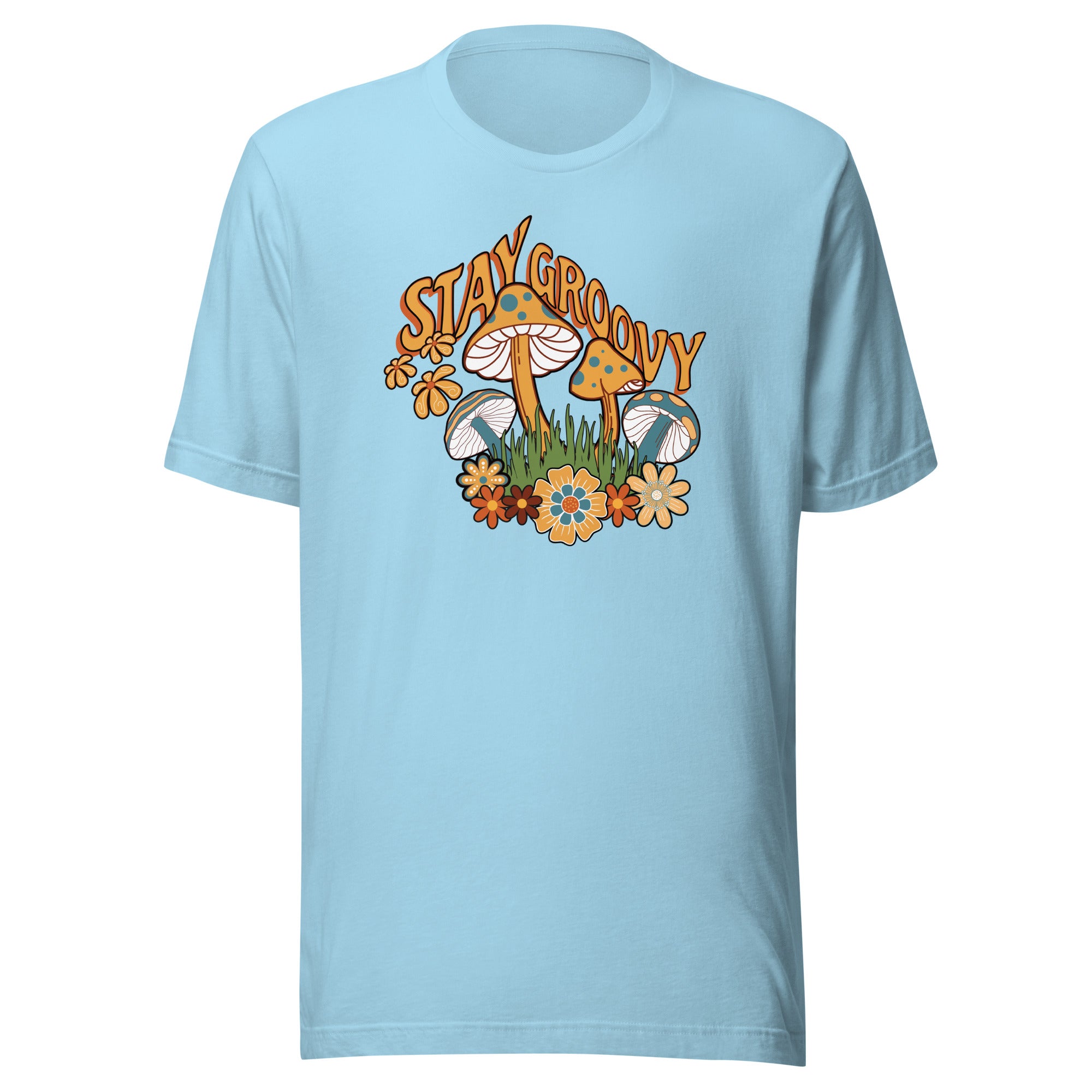 Stay Groovy Unisex T-Shirt - Soft Cotton Vintage Style Tee for Men & Women - Perfect for Casual Wear, Music Festivals & Everyday Outfits
