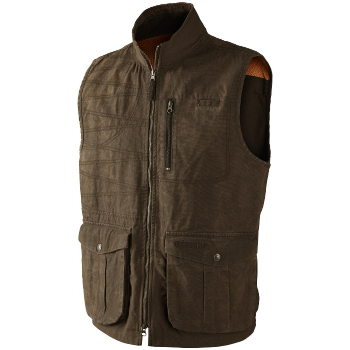 Harkila PH Range Waistcoat Dark Khaki - Premium Hunting Vest for Outdoor Adventures & Field Sports