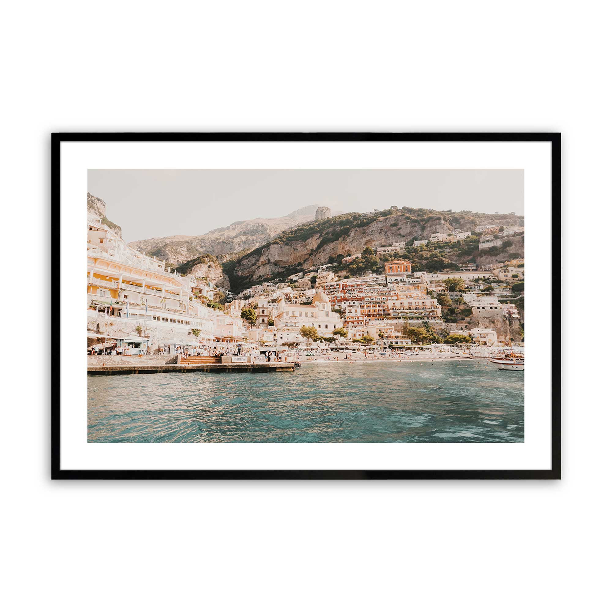 Coastal Splendor Print - Beach Wall Art Decor for Living Room, Bathroom & Bedroom - Ocean Wave Painting for Coastal Home Decor