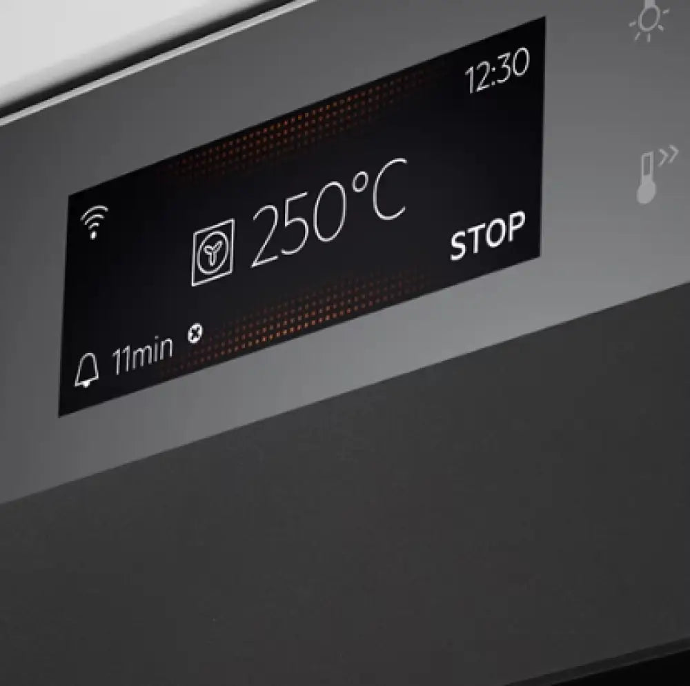 AEG BPK74338PT 60CM Matte Black Pyrolytic Oven - Self-Cleaning Built-In Oven for Modern Kitchens | Perfect for Baking, Roasting & Cooking Family Meals