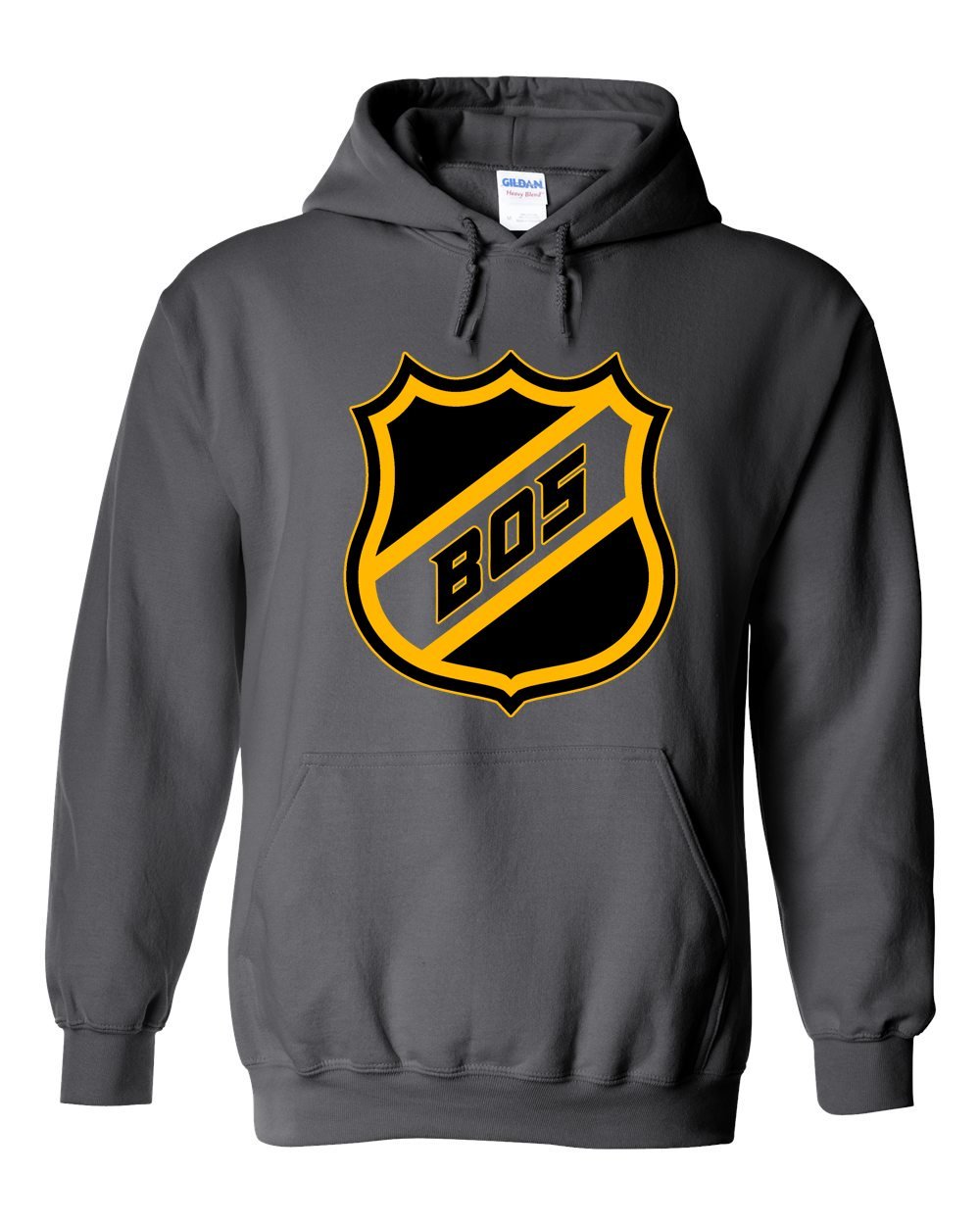 Best American Apparel Boston Shield HKY Hoodie for Men & Women - Cozy Winter Pullover for Hockey Fans, Streetwear Fashion, and Outdoor Activities