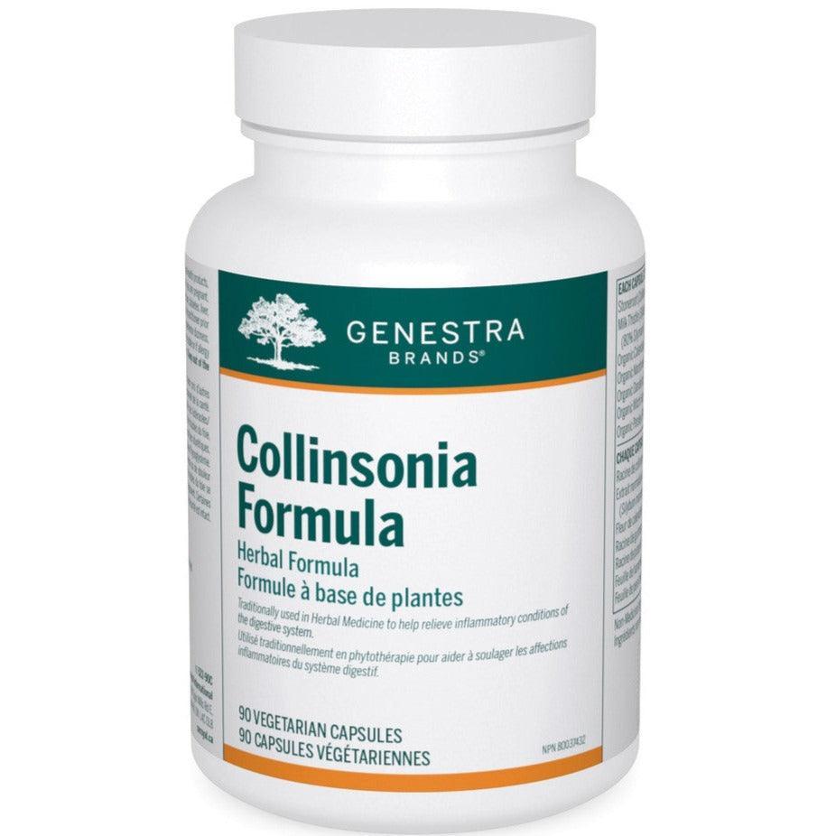Genestra Collinsonia Formula 90 Caps - Natural Venous Support Supplement for Circulation & Hemorrhoid Relief | Supports Healthy Blood Flow & Vascular Function for Active Lifestyles