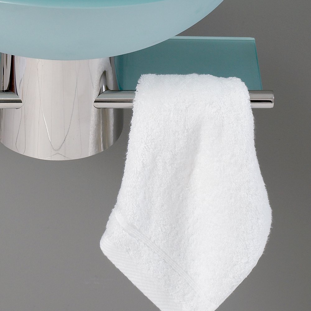 Fresca Bath FVN1012 Cristallino Glass Vanity with Frosted Sink - Modern Bathroom Vanity Set with Glass Countertop & Frosted Basin - Perfect for Small Bathrooms, Powder Rooms & Contemporary Home Decor
