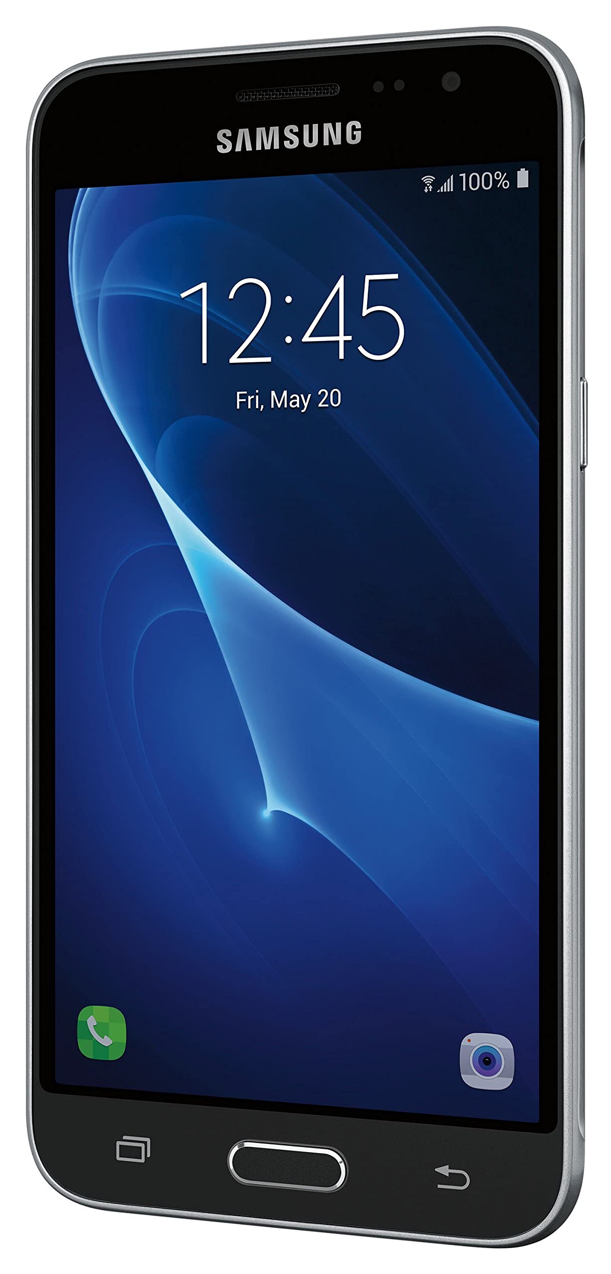 Refurbished Samsung Galaxy J3 (2018) J337A 16GB Unlocked Smartphone - AT&T 4G LTE, 8MP Camera, Black | Perfect for Travel, Backup Phone & Budget-Conscious Users
