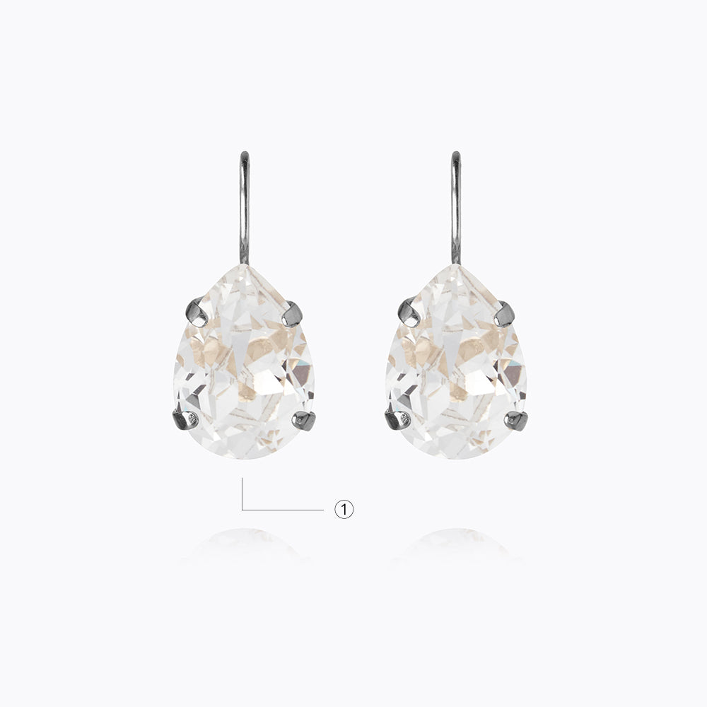 Mini Drop Clasp Earrings - Dainty Gold/Silver/Rose Gold Stud Earrings for Women - Perfect for Everyday Wear, Parties & Gifts