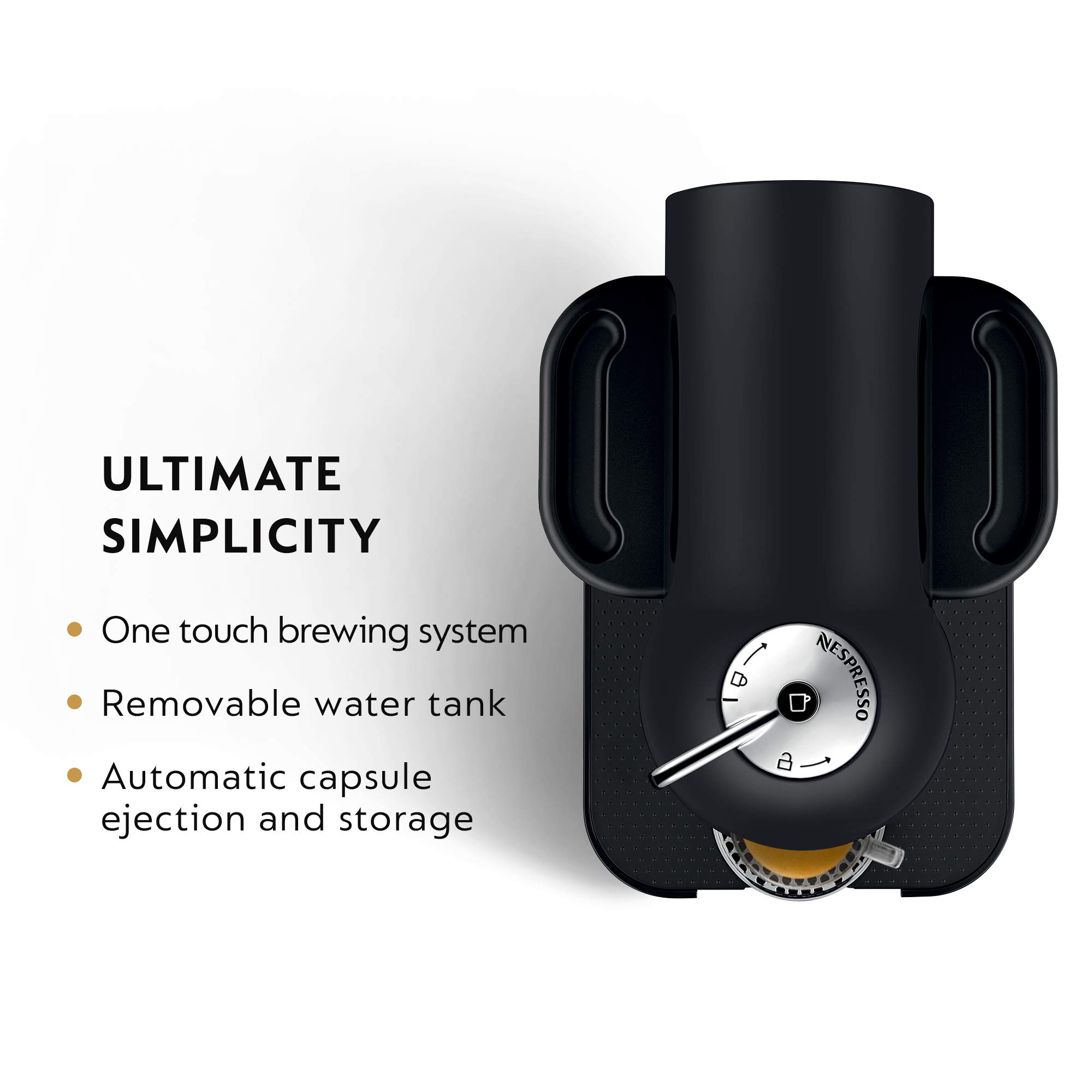 Breville Nespresso Vertuo Coffee & Espresso Machine with Aeroccino Milk Frother - Perfect for Home & Office Use