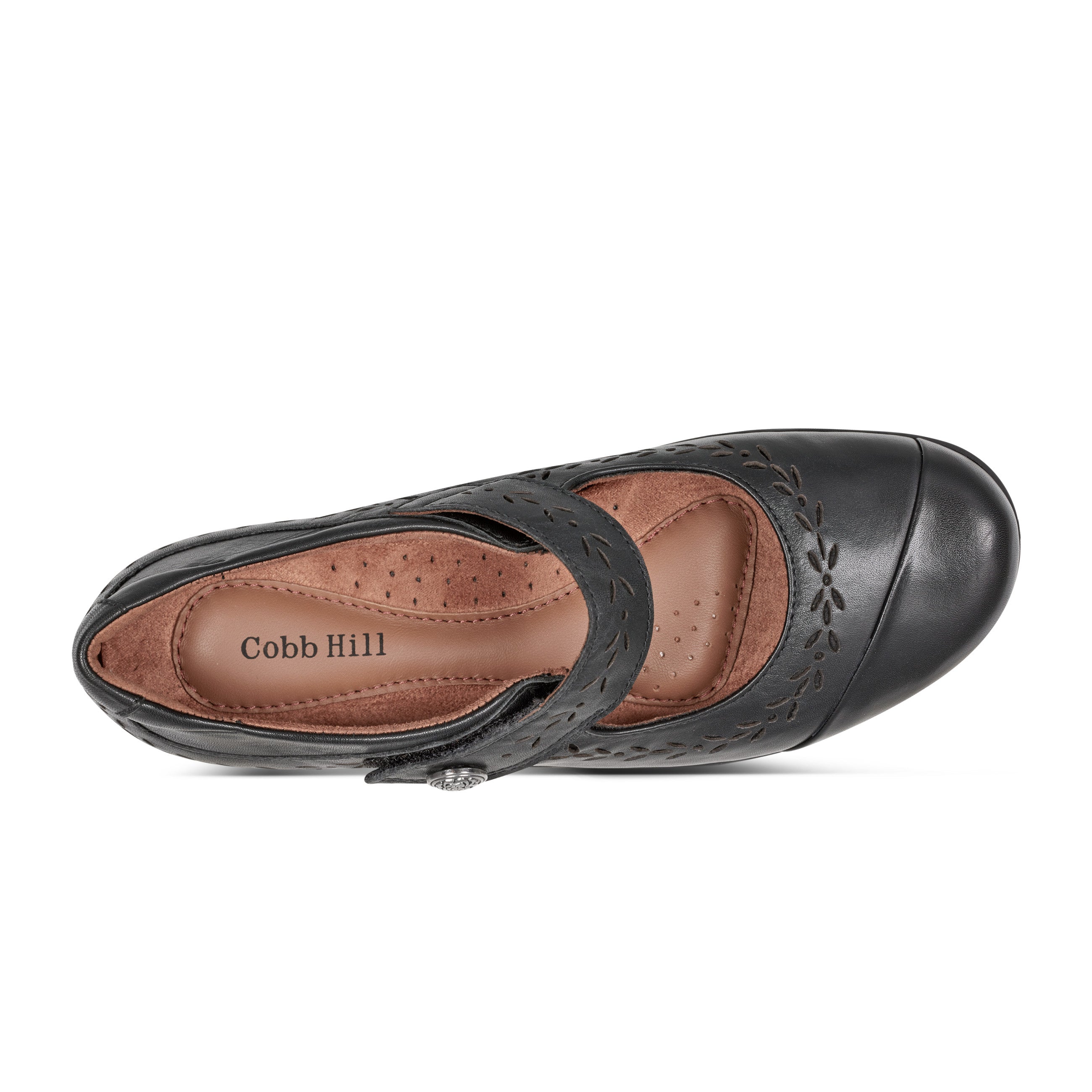 Women's Perry Casual Mary Jane Ballet Flats - Comfortable Slip-On Shoes for Work, Walking & Everyday Wear | Non-Slip Sole & Cushioned Insole | Perfect for Office, Travel & Outfits