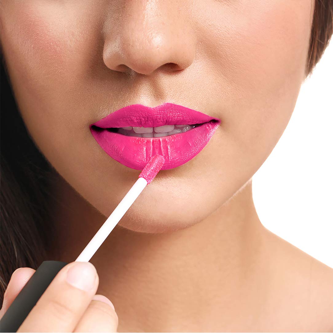 Greyon Matte Liquid Lipstick - Long Lasting Dark Pink (Hippie #31) - 5ml - Vegan & Cruelty Free - Perfect for Parties, Date Nights & Everyday Wear