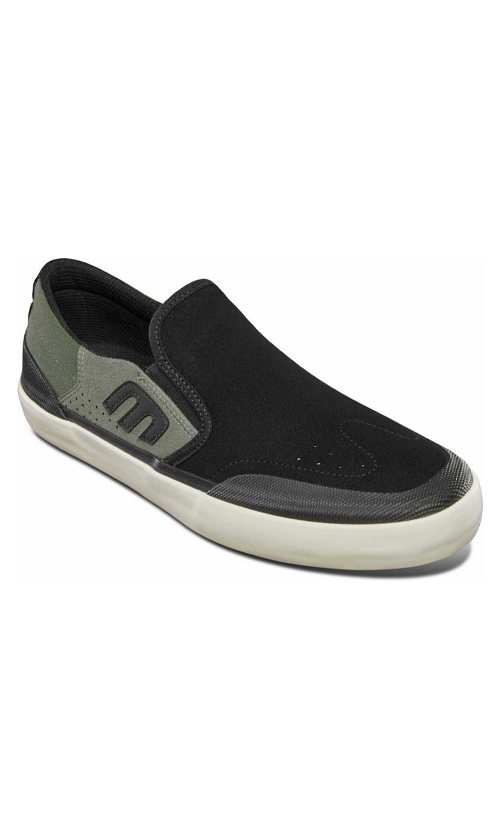 Etnies Marana Slip XLT Skate Shoes - Black/Olive - Men's High-Performance Skateboarding & Casual Sneakers for Street Style & Extreme Sports