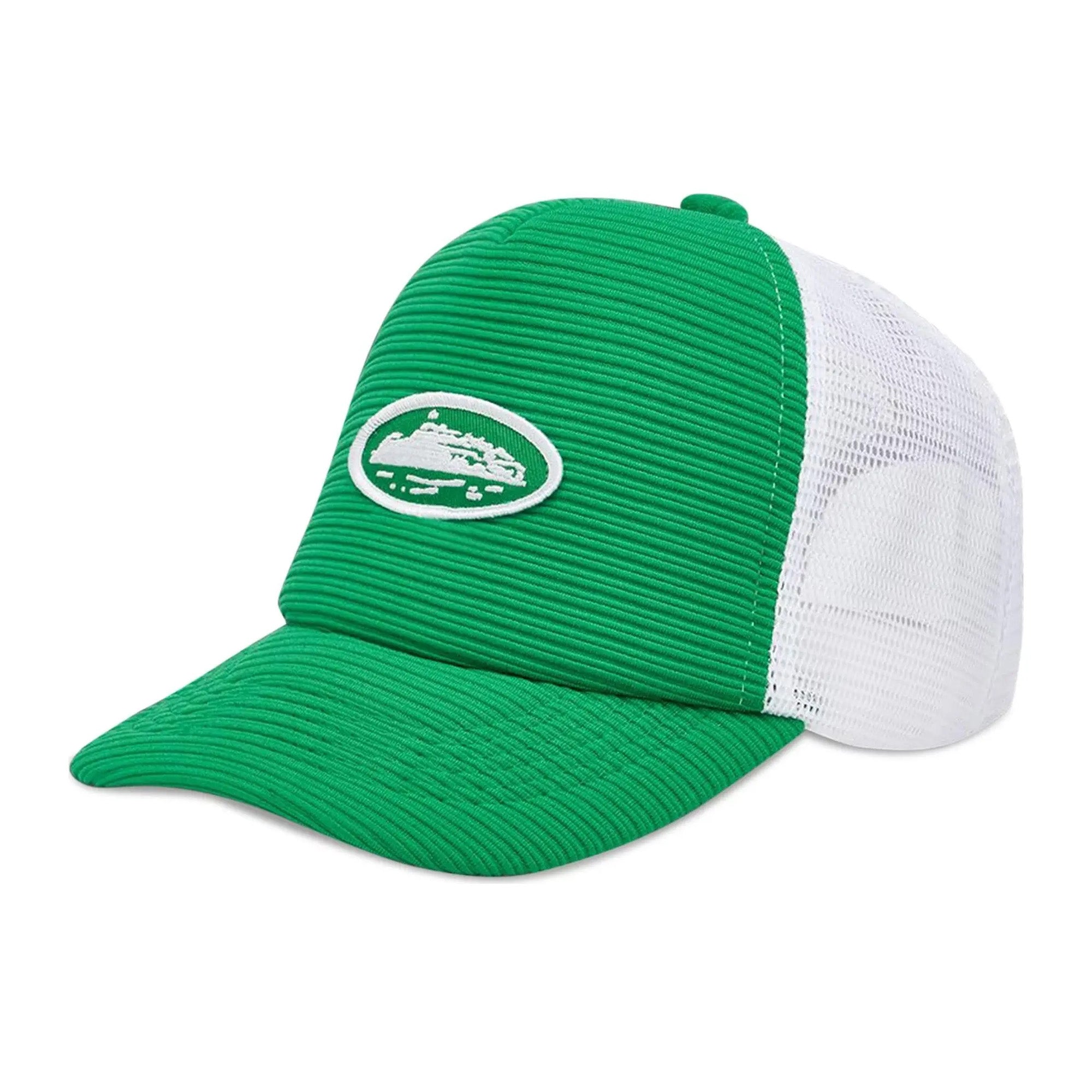 Corteiz Green Short Peak Trucker Hat for Men & Women - Stylish Baseball Cap for Outdoor, Casual, and Streetwear Fashion (2024)