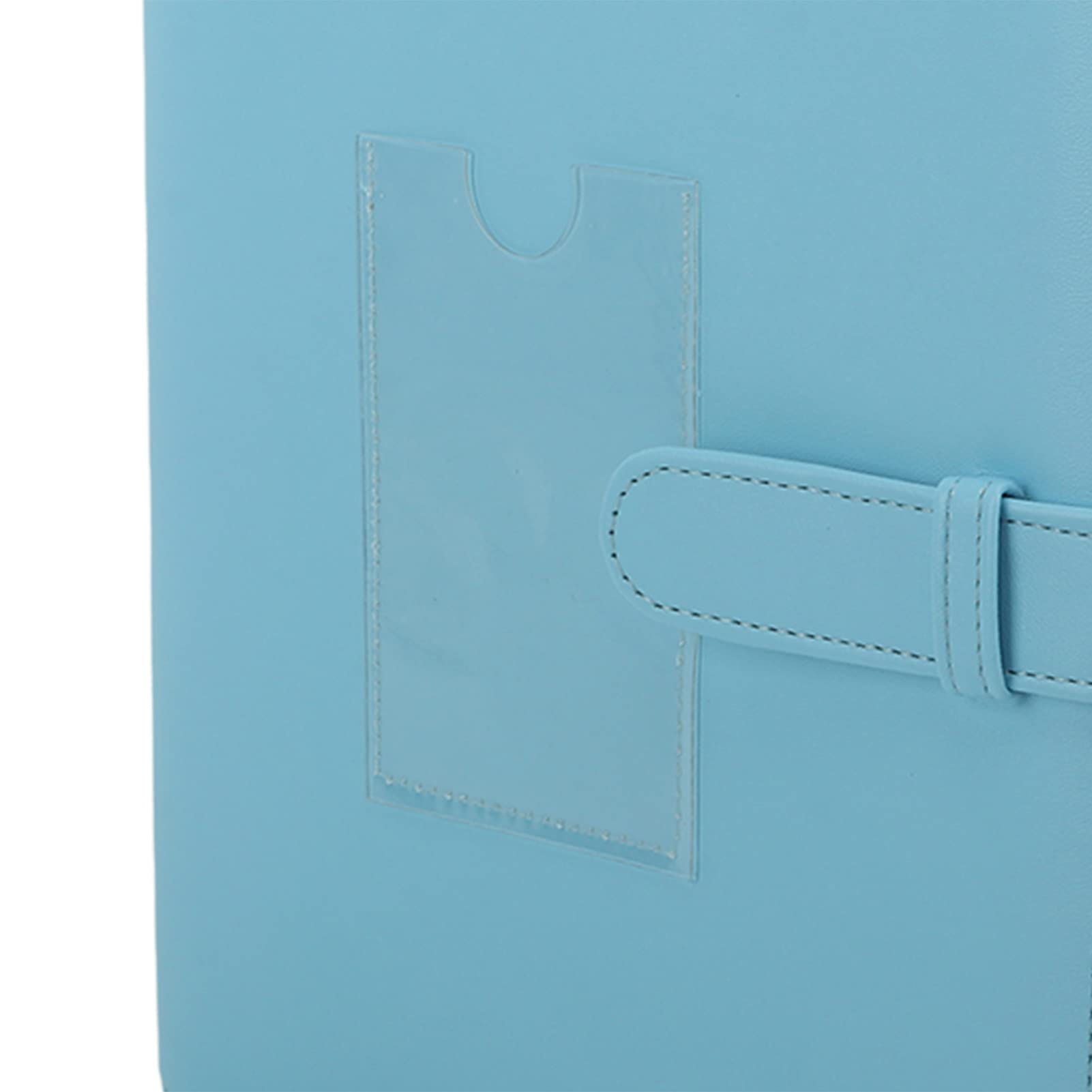 Mini Camera Photo Album - High Transparency Travel Photo Book for Memories, Scrapbooking & Polaroid Pictures (Blue) - Perfect for Travel, Weddings & DIY Projects