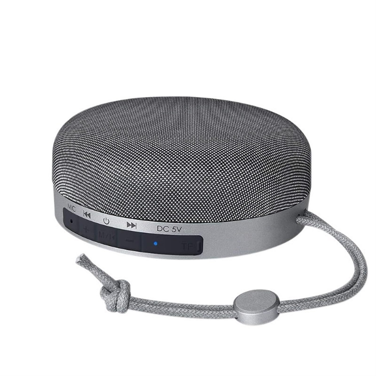 OURVER Portable Bluetooth Speaker - Mini Wireless Rechargeable Speaker with FM Radio, TF Card Slot & USB Playback - High Quality Stereo Sound for Outdoor, Travel, Motorcycle & Home Use (Green)