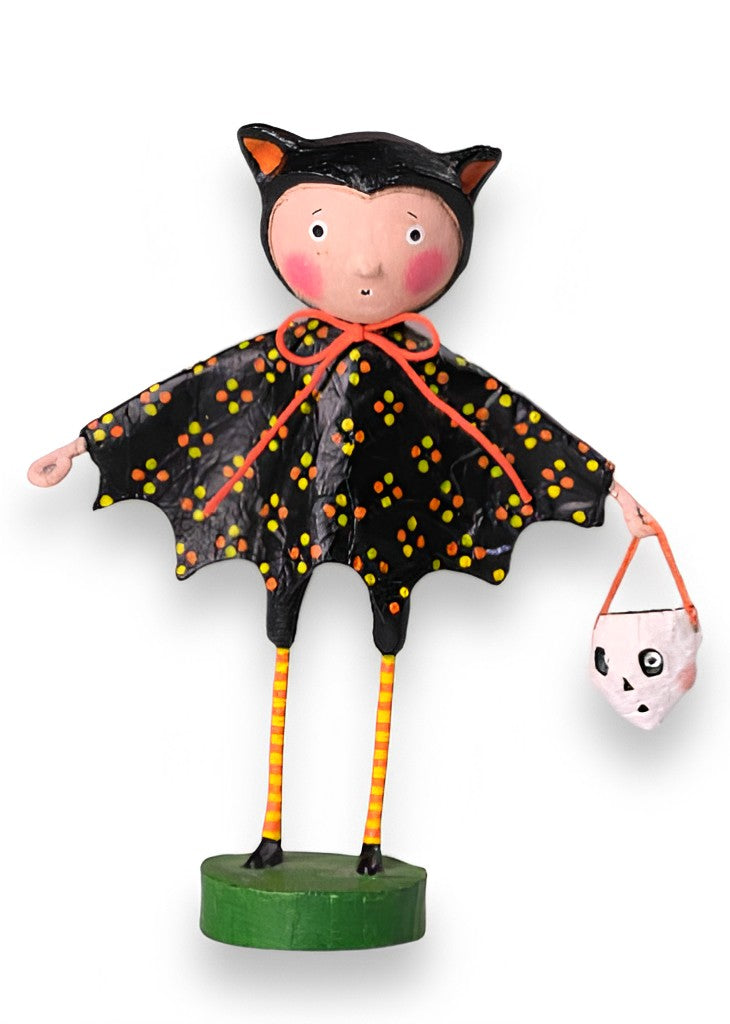 Lori Mitchell Bat Behavior Halloween Figurine - New 2024 Collectible Decor for Spooky Home & Party Decoration