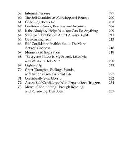 Self Confidence: Proven Formulas, Inspiring Stories & Powerful Insights for Personal Growth & Success