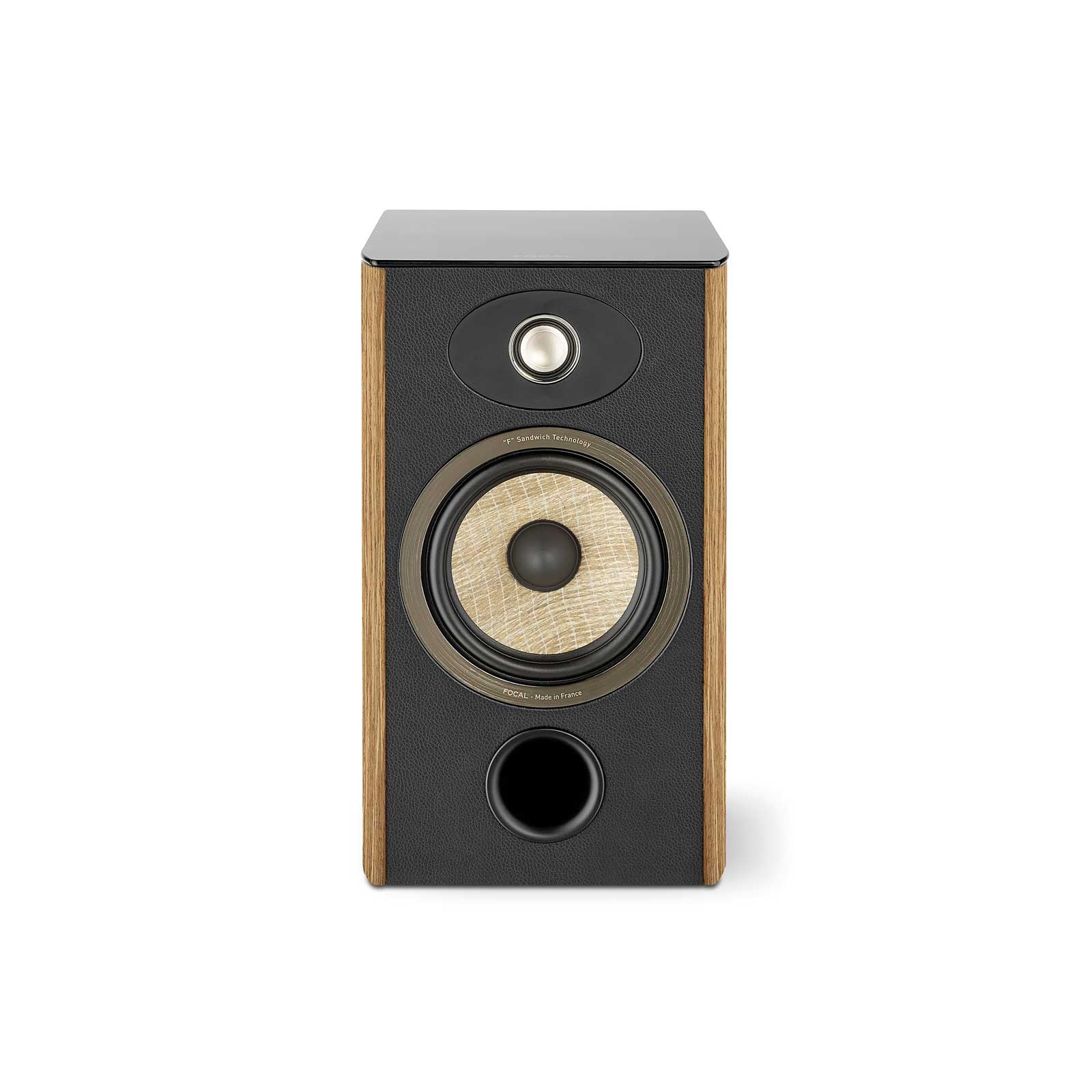 Focal Aria Evo X No1 2-Way Bookshelf Speakers (Pair) - High-Fidelity Audio for Home Theater & Music Listening